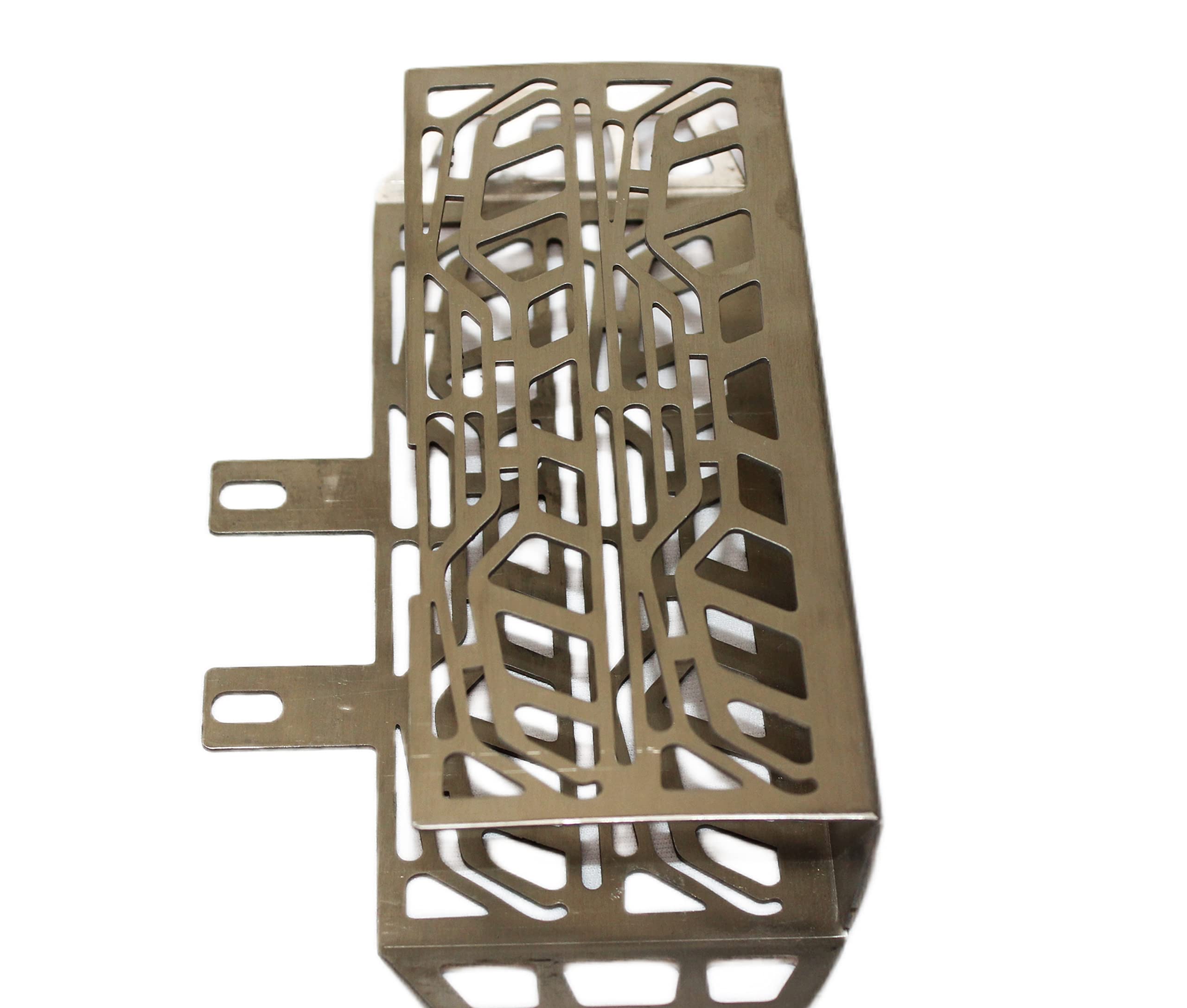 MIKANIX Himalayan Stainless Steel Radiator Guard Protector Grill/Cover for Royal Enfield Himalayan Bike