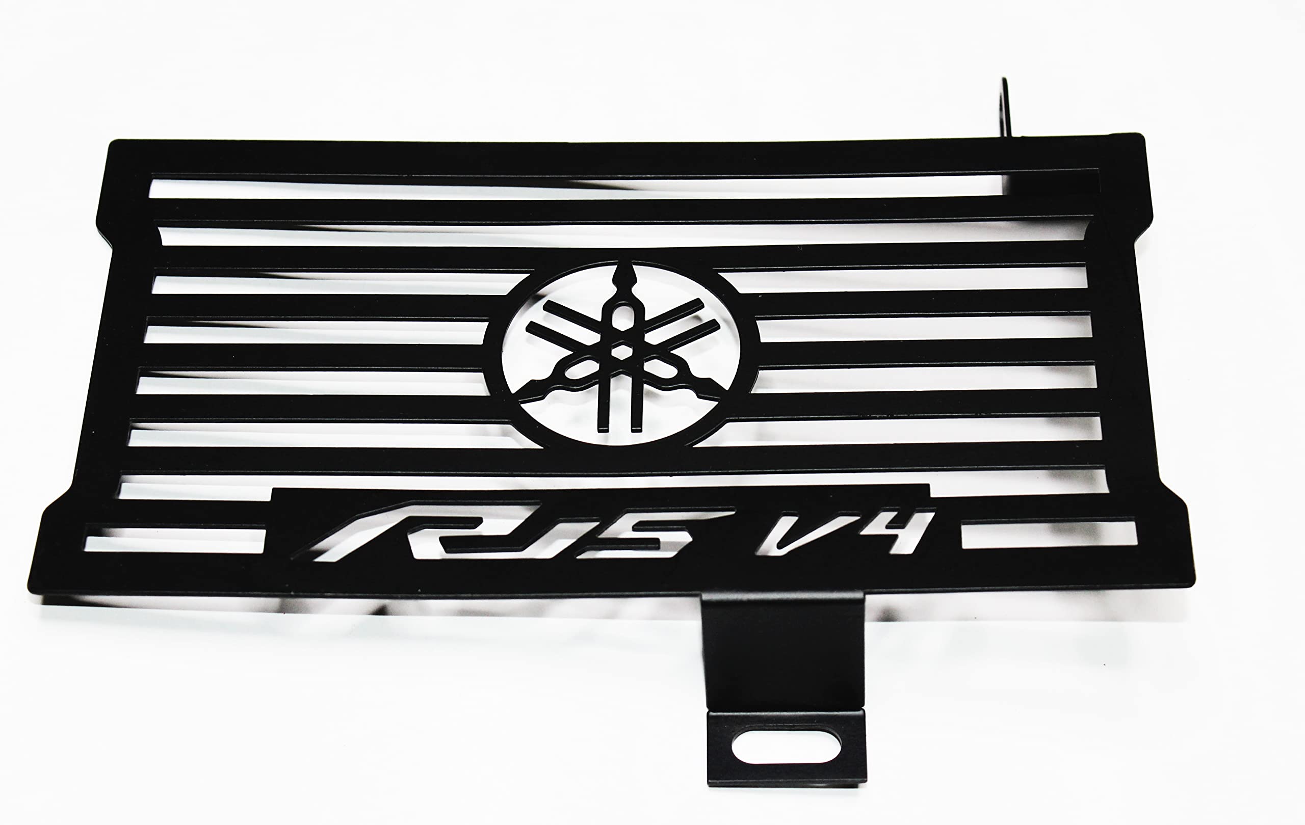 MIKANIX Premium Stainless Steel Matt Black Radiator Guard Protector Grill For R15 V4