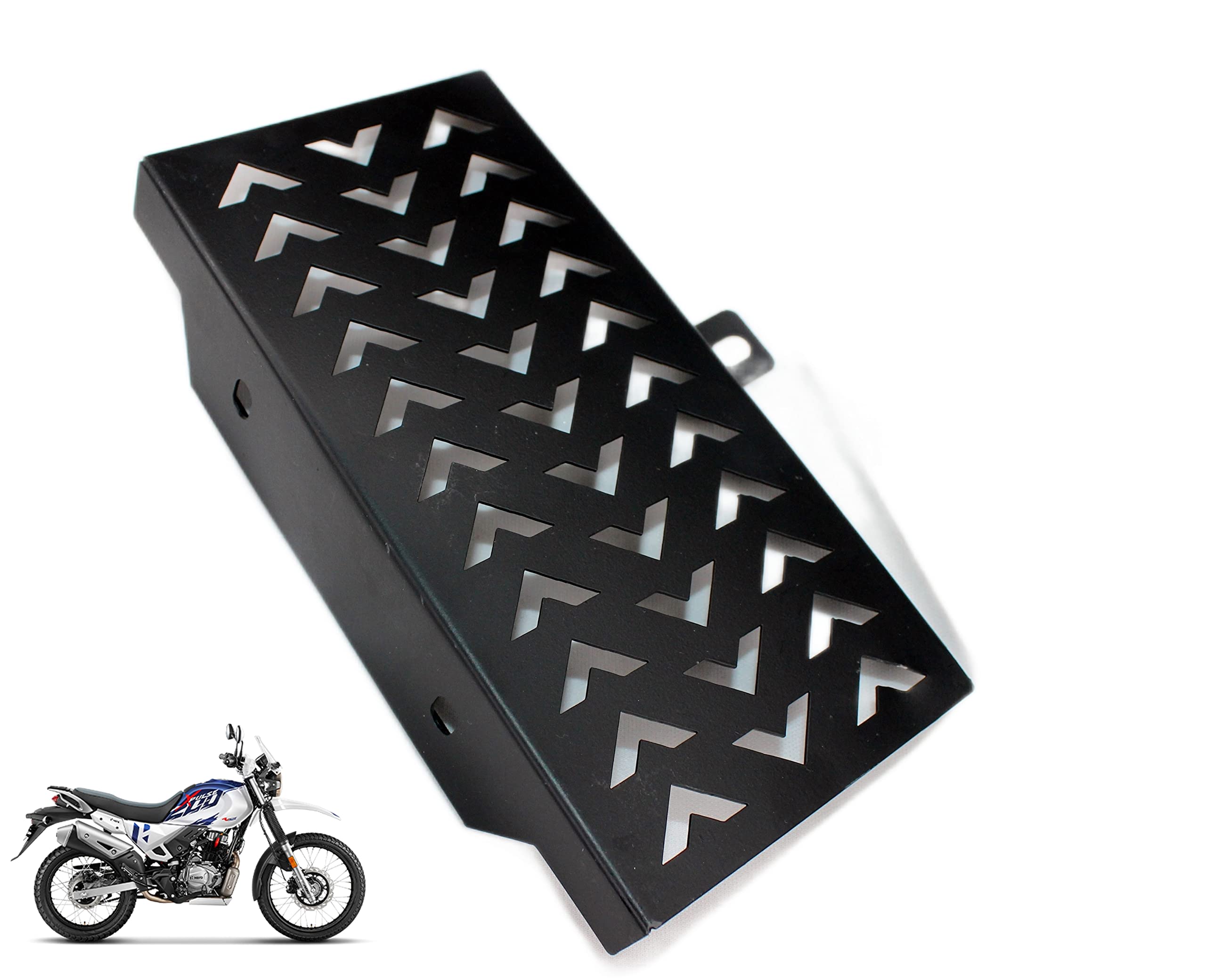 MIKANIX Xpulse 200 4V Bike Stainless Steel Radiator Guard Protector Grill Cover For Hero Xpulse 200 4V