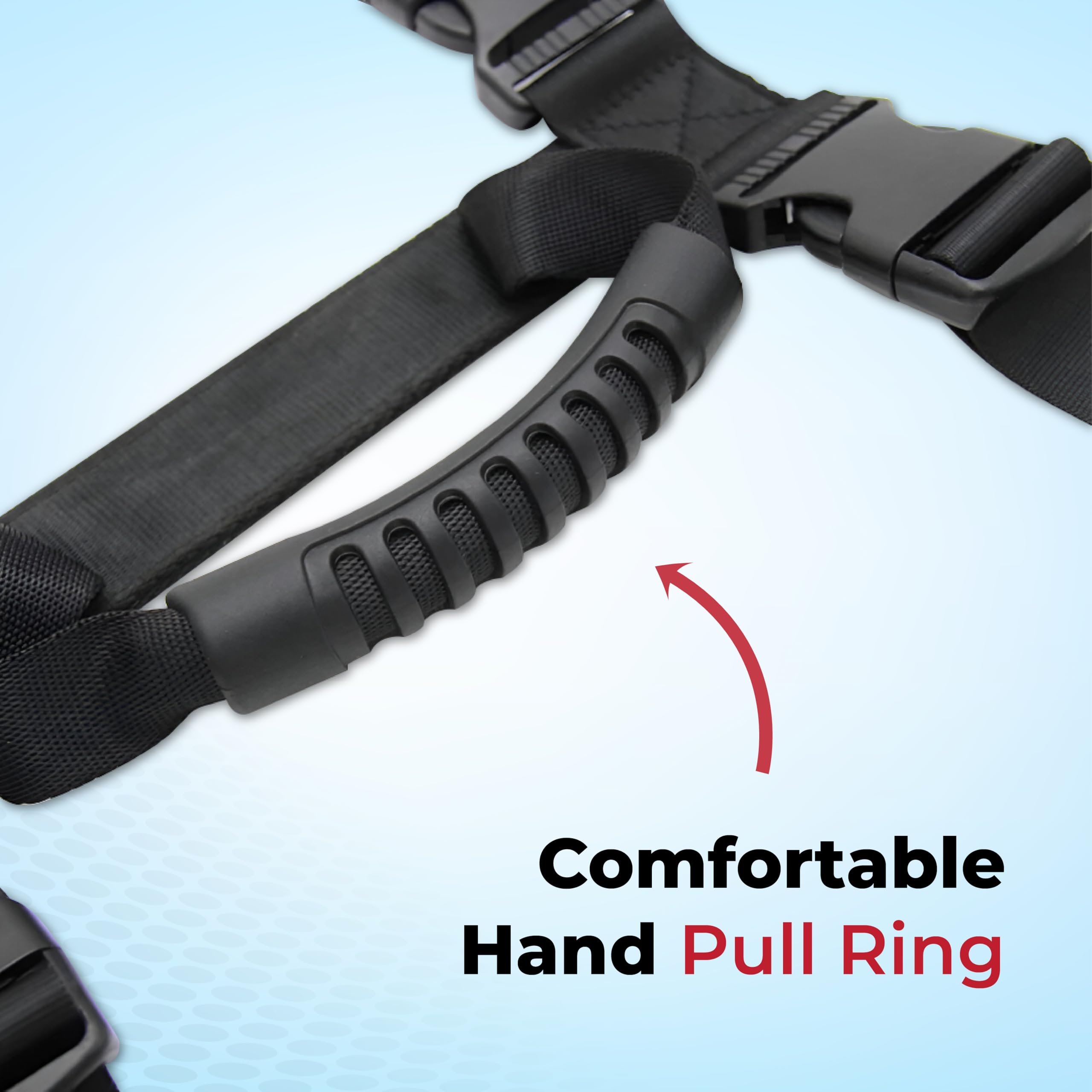 OBEROI'S TRADERS Universal Motorcycle Side Box Carrying Handle Strap | Heavy Duty Adjustable Luggage Lifter Belt for Side Luggage | Side Box Lifter for Bike Touring & Travel – Easy Grip Handle