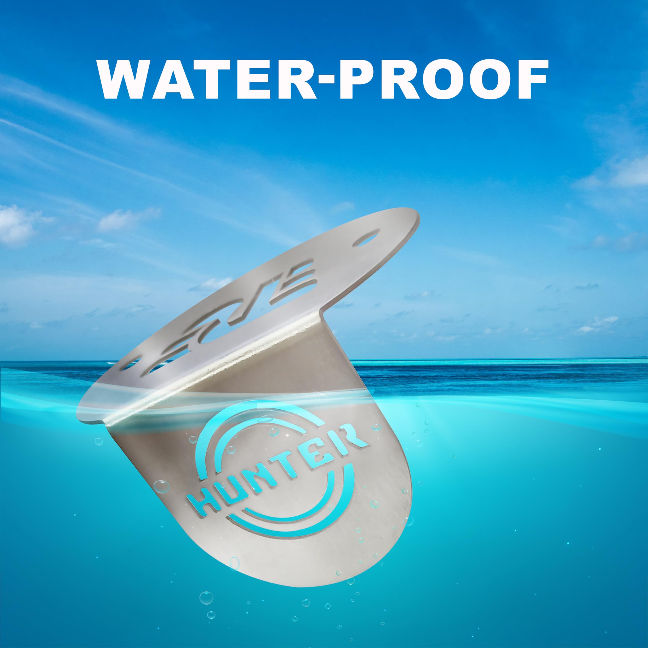 OBEROI'S TRADERS Stainless Steel Front Brake Oil Cap Guard for Hunter 350 | Disc Brake Fluid Reservoir Protector Cover | Premium Bike Accessories