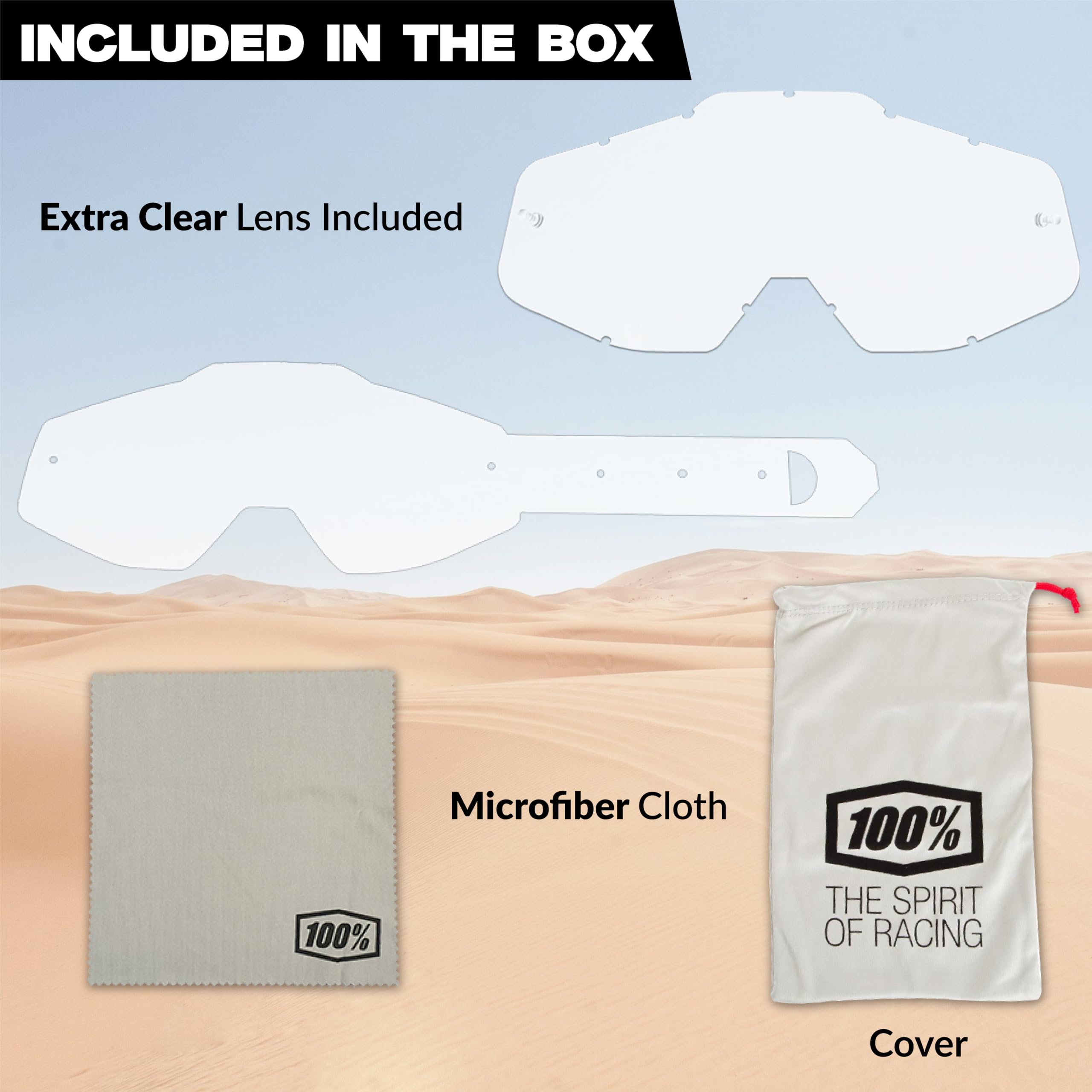 MIKANIX Universal Motorcycle Riding Combo Full Face Balaclava & Off-Road MX Goggles Set for Dirt Bike, ATV, Snowmobile | Windproof, UV Protection, Breathable Gear