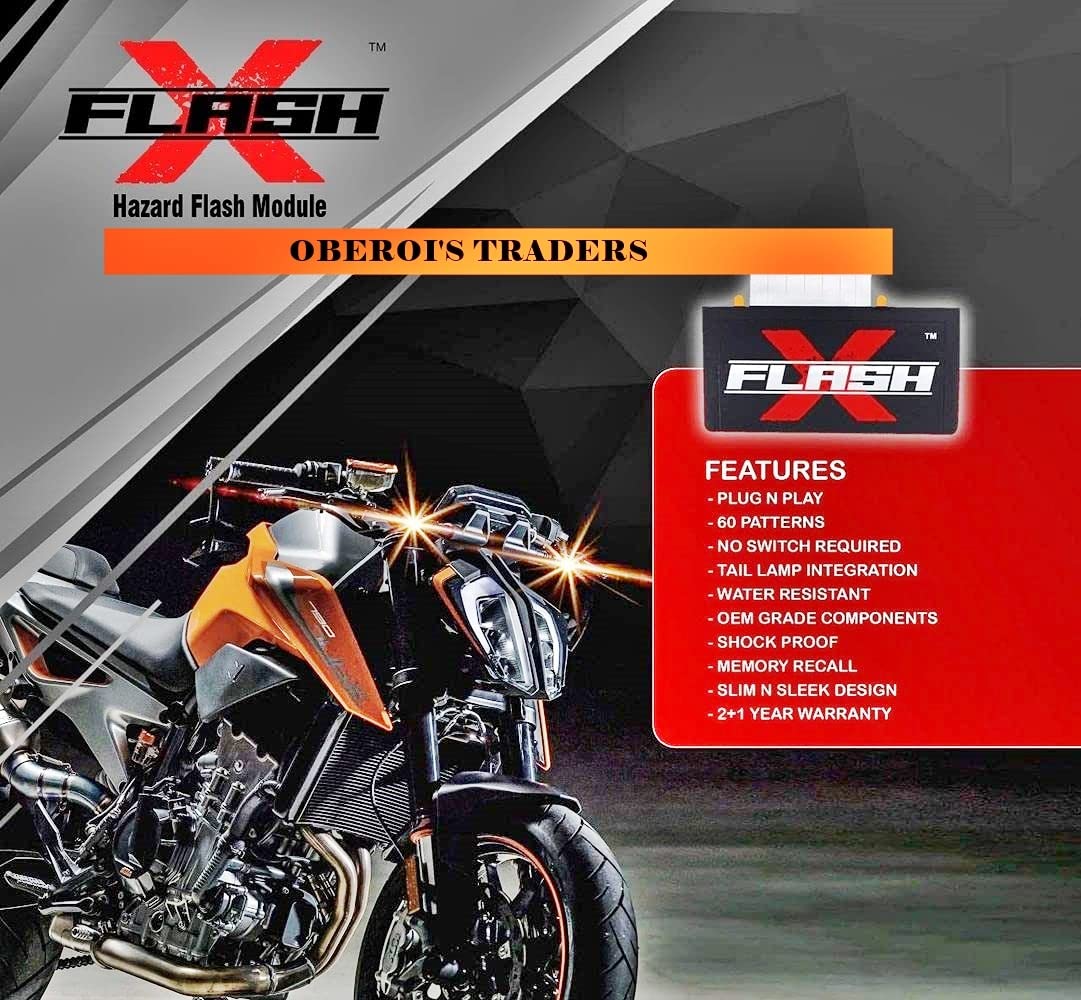 MIKANIX Flash X Hazard Module, Blinker/Flasher For KTM Duke/RC