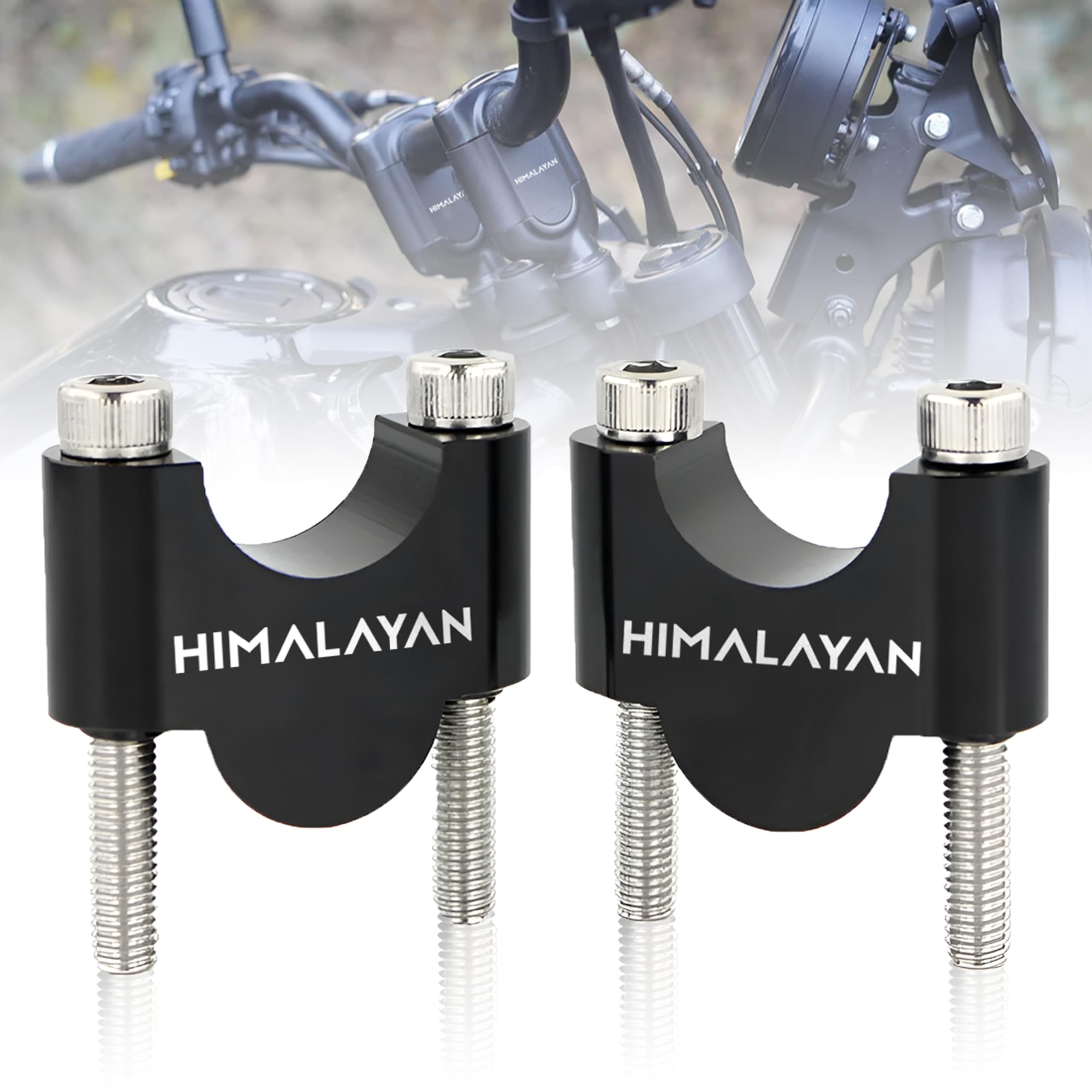 OBEROI'S TRADERS Premium Handle Riser/Raiser Handlebar Height Riser Clamp Compatible For Royal Enfield Himalayan