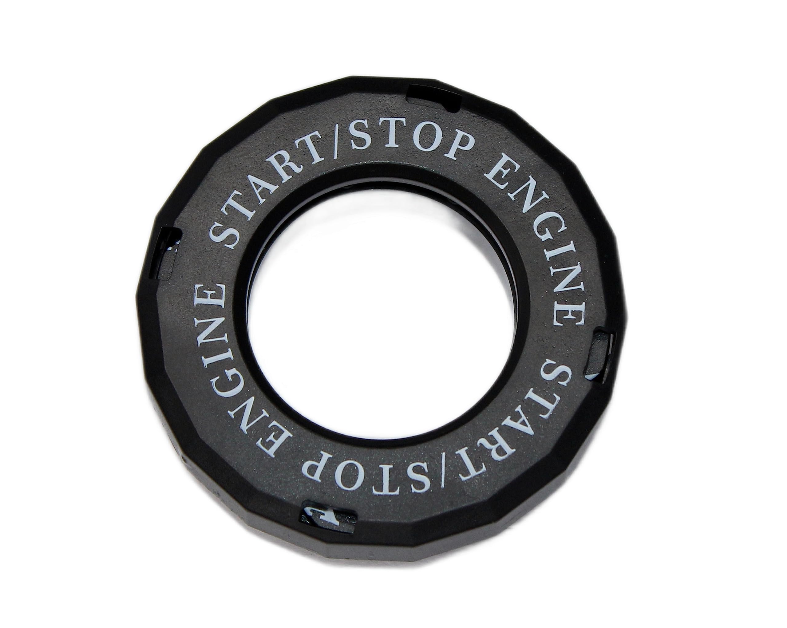 Rotary Bike & Car Engine Start/Stop Switch Cover/Ignition Lock Cap Cover Push Button Decorative Auto Accessories for All Bikes & Cars