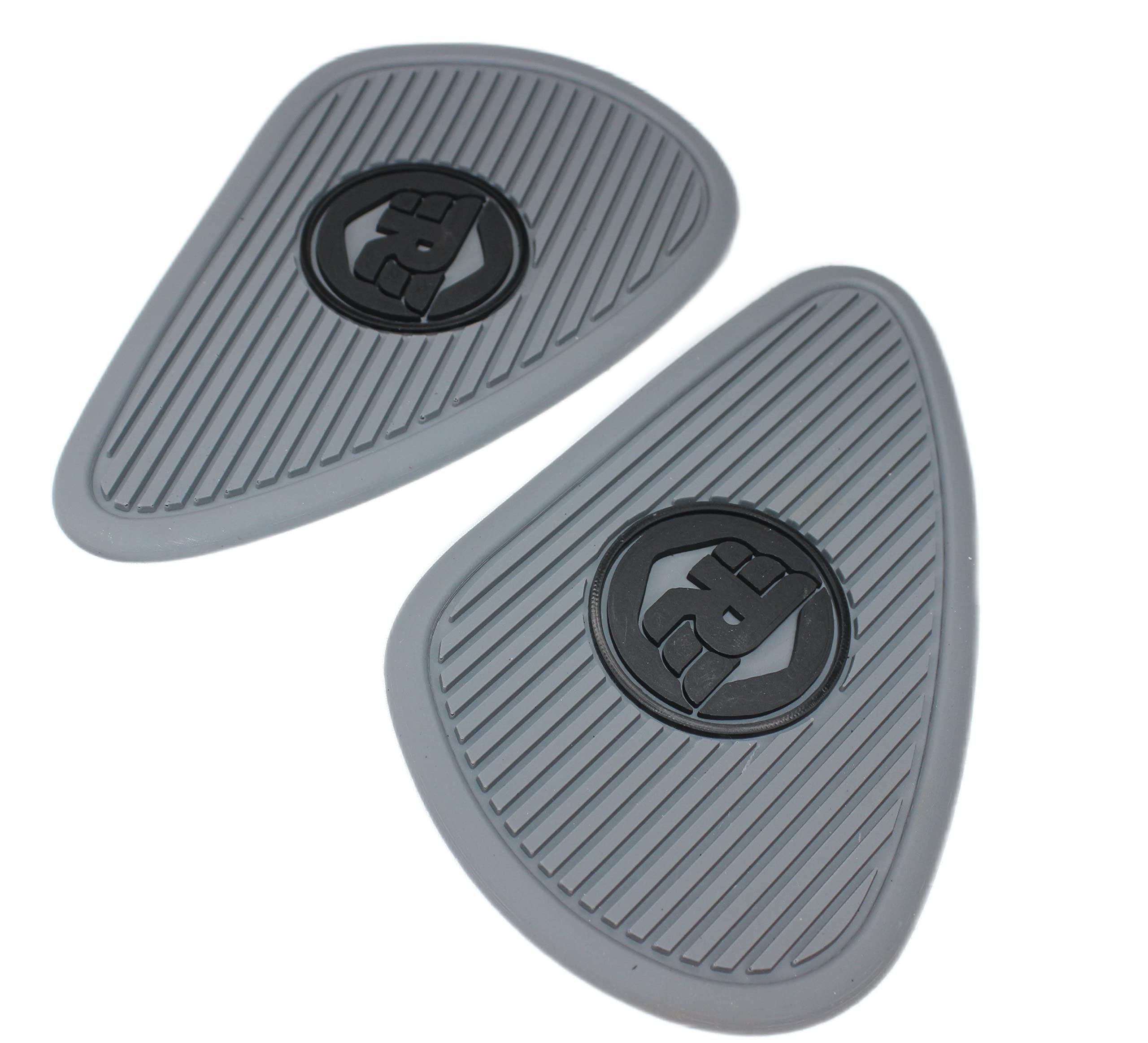 MIKANIX Universal Bullet Bike Anti Slip Silicone Tank Pad/Thai Pad Waterproof Sticker for Royal Enfield All Models