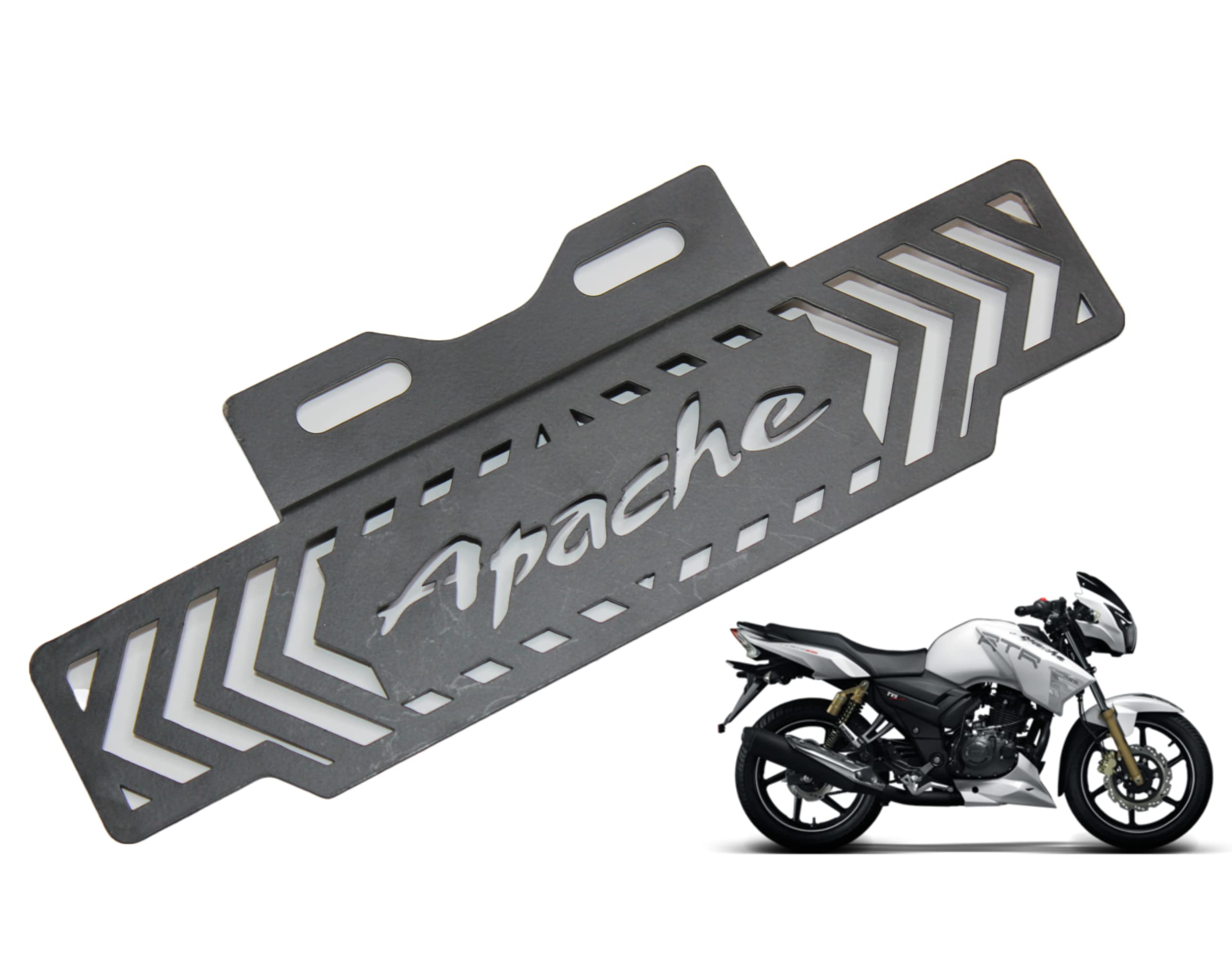 MIKANIX Apache Radiator Guard Protector Grill/Cover For TVS Apache RTR 160/200