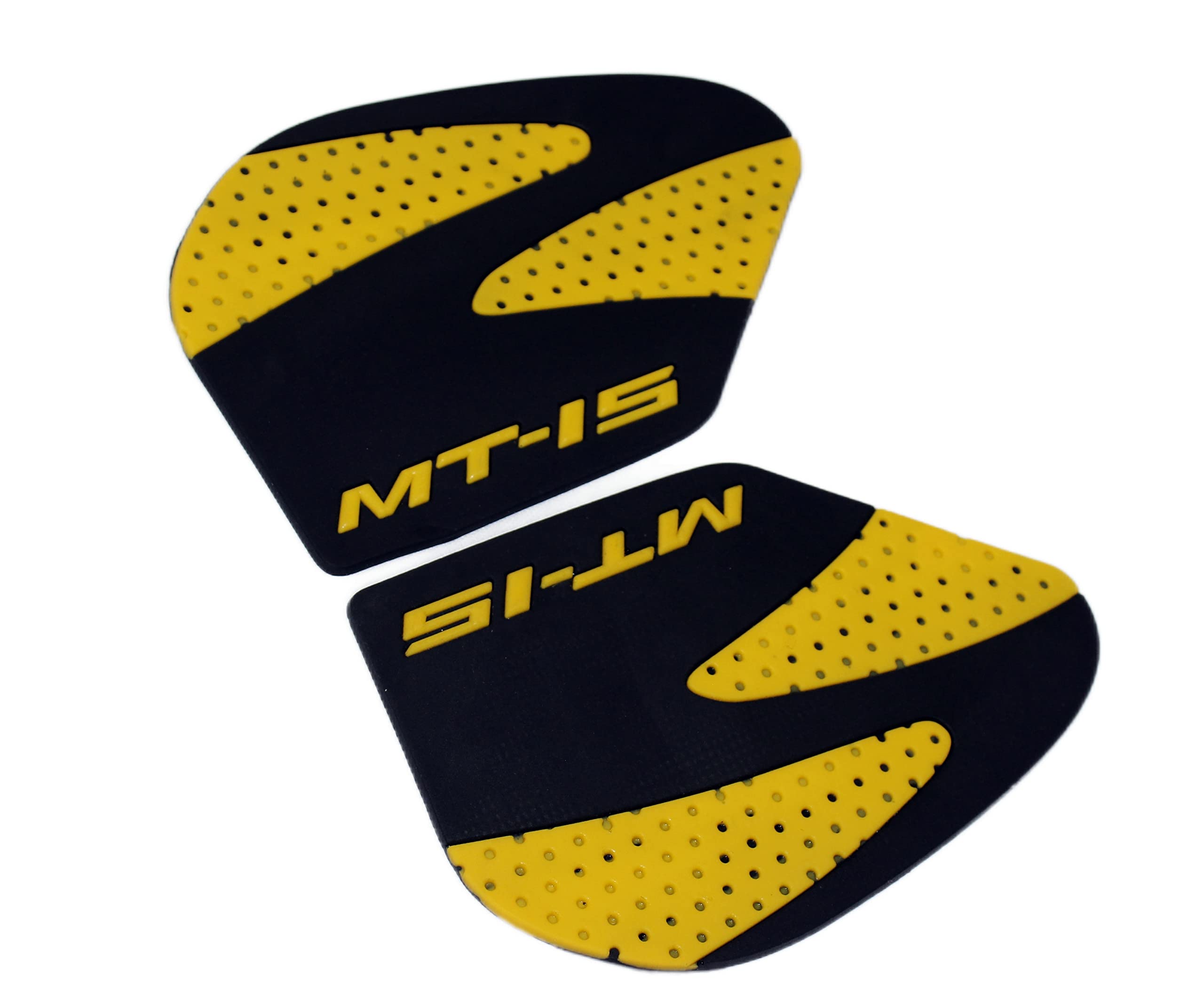 OBEROI'S TRADERS Anti Slip Silicone Tank Pad/Thai Pad Waterproof Sticker for Yamaha MT 15 Bike