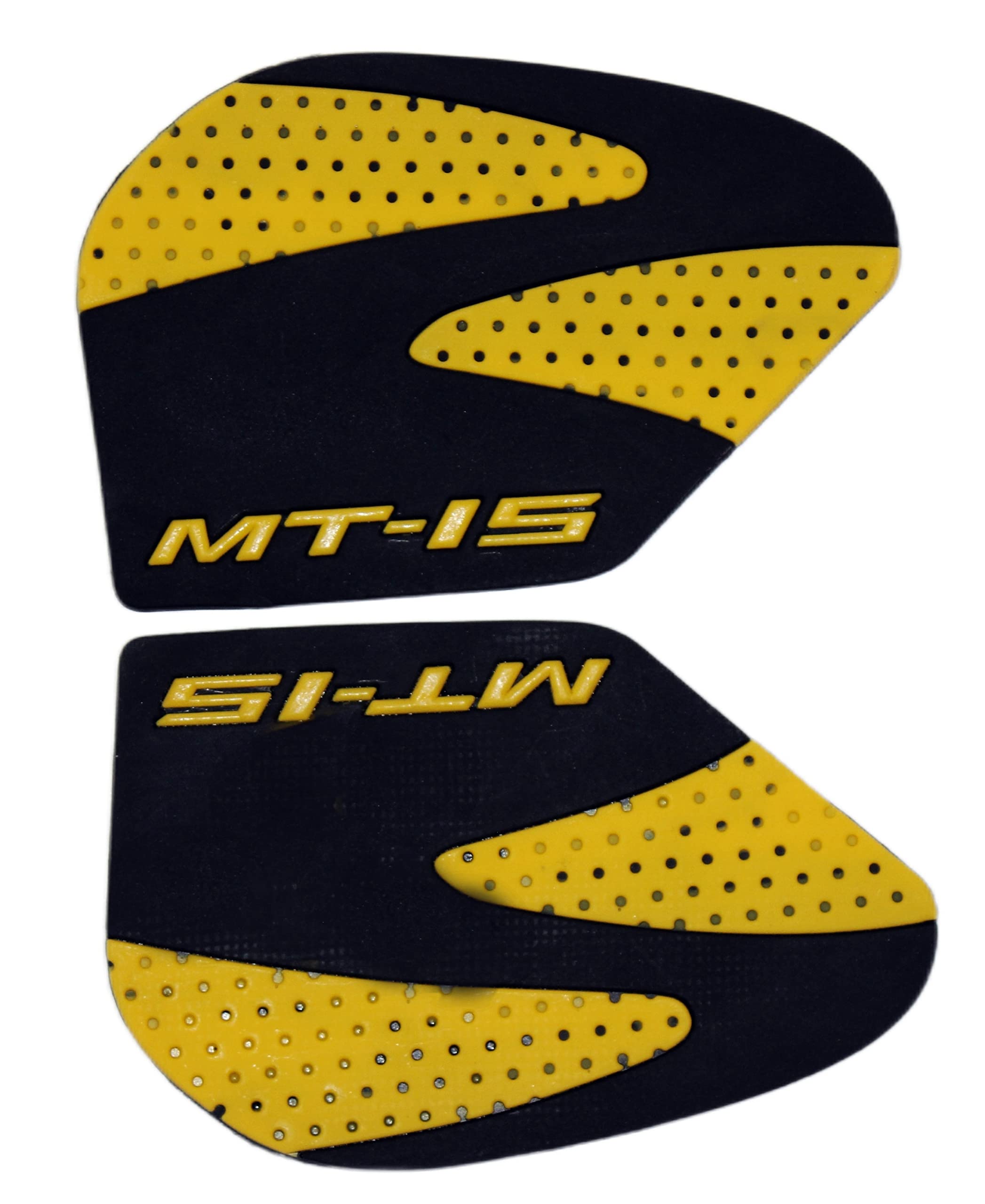 OBEROI'S TRADERS Anti Slip Silicone Tank Pad/Thai Pad Waterproof Sticker for Yamaha MT 15 Bike