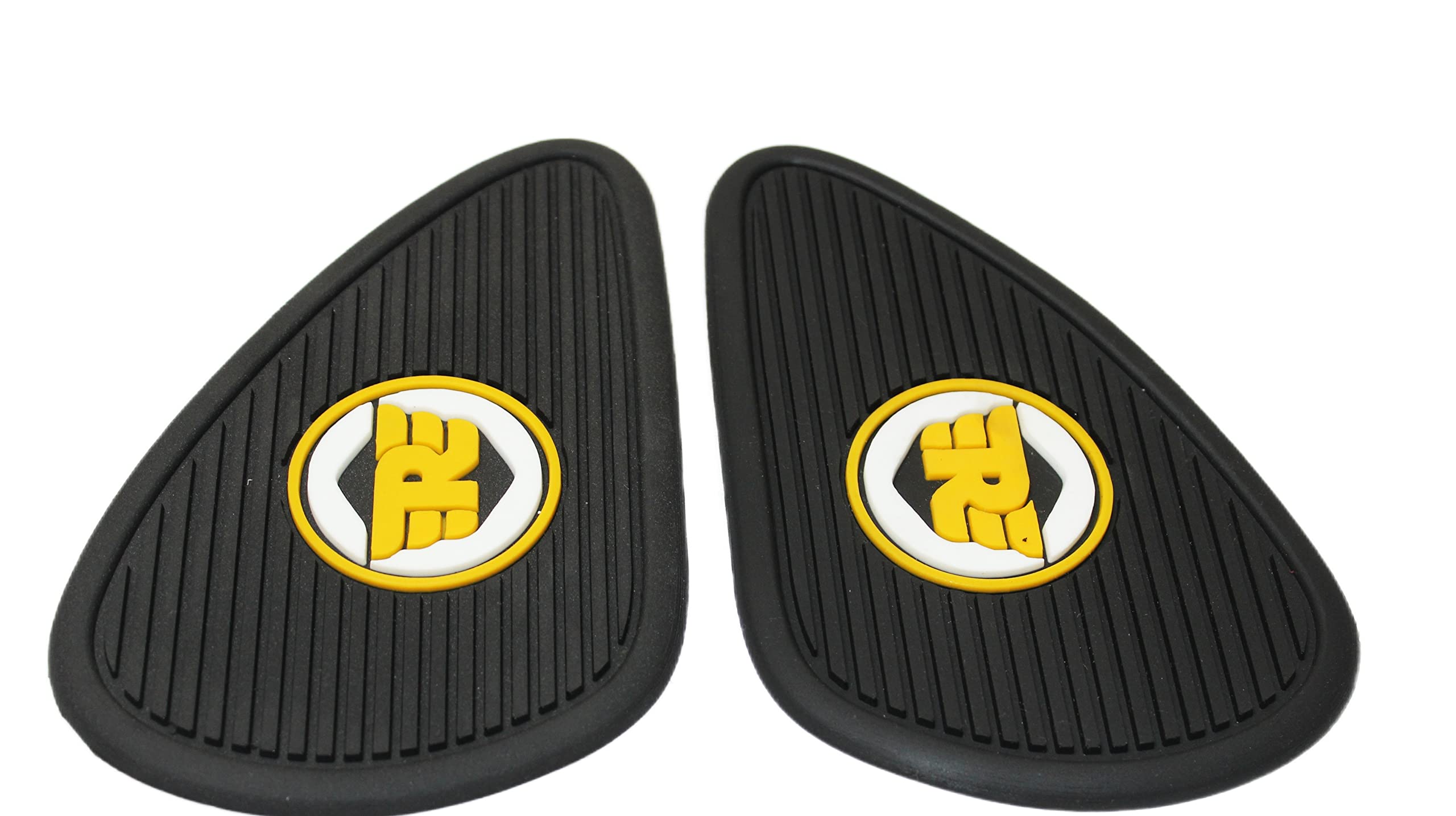 MIKANIX Universal Bullet Bike Anti Slip Silicone Tank Pad/Thai Pad Waterproof Sticker for Royal Enfield All Models