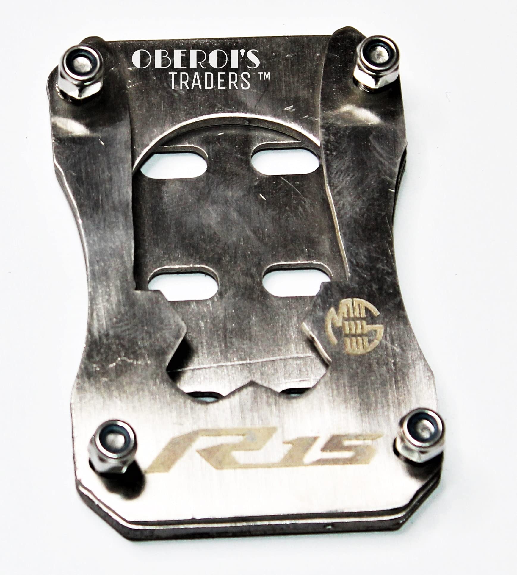 Mikanix Stainless Steel Side Stand Extender Compatible with/for Yamaha R15