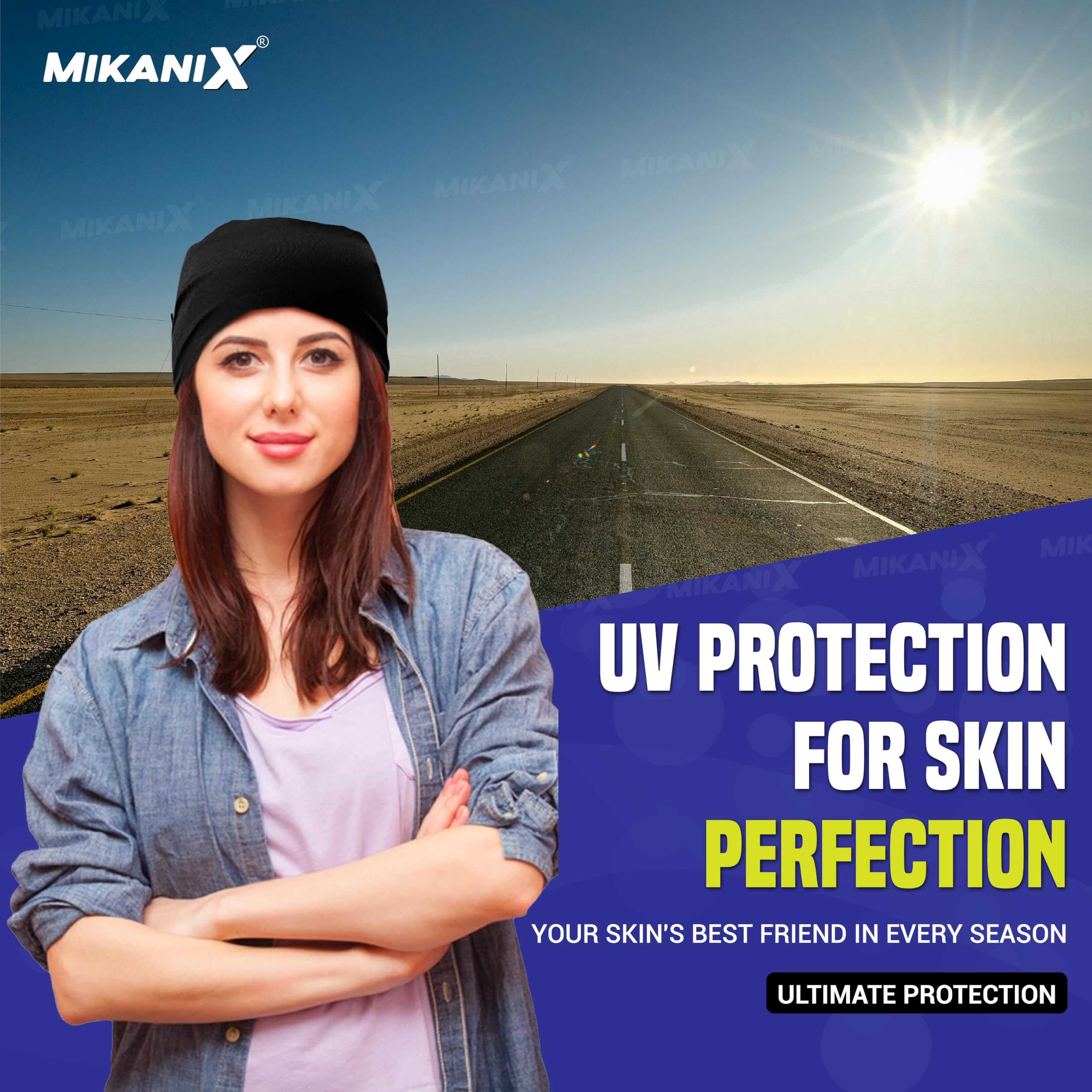 OBEROI'S TRADERS Unisex Bamboo Bandana | Face Mask | Head Wrap | Neck Scarf | Super Soft, Odour-free & Breathable Multipurpose Use Head, Face, Neck Cover Mask for Men and Women