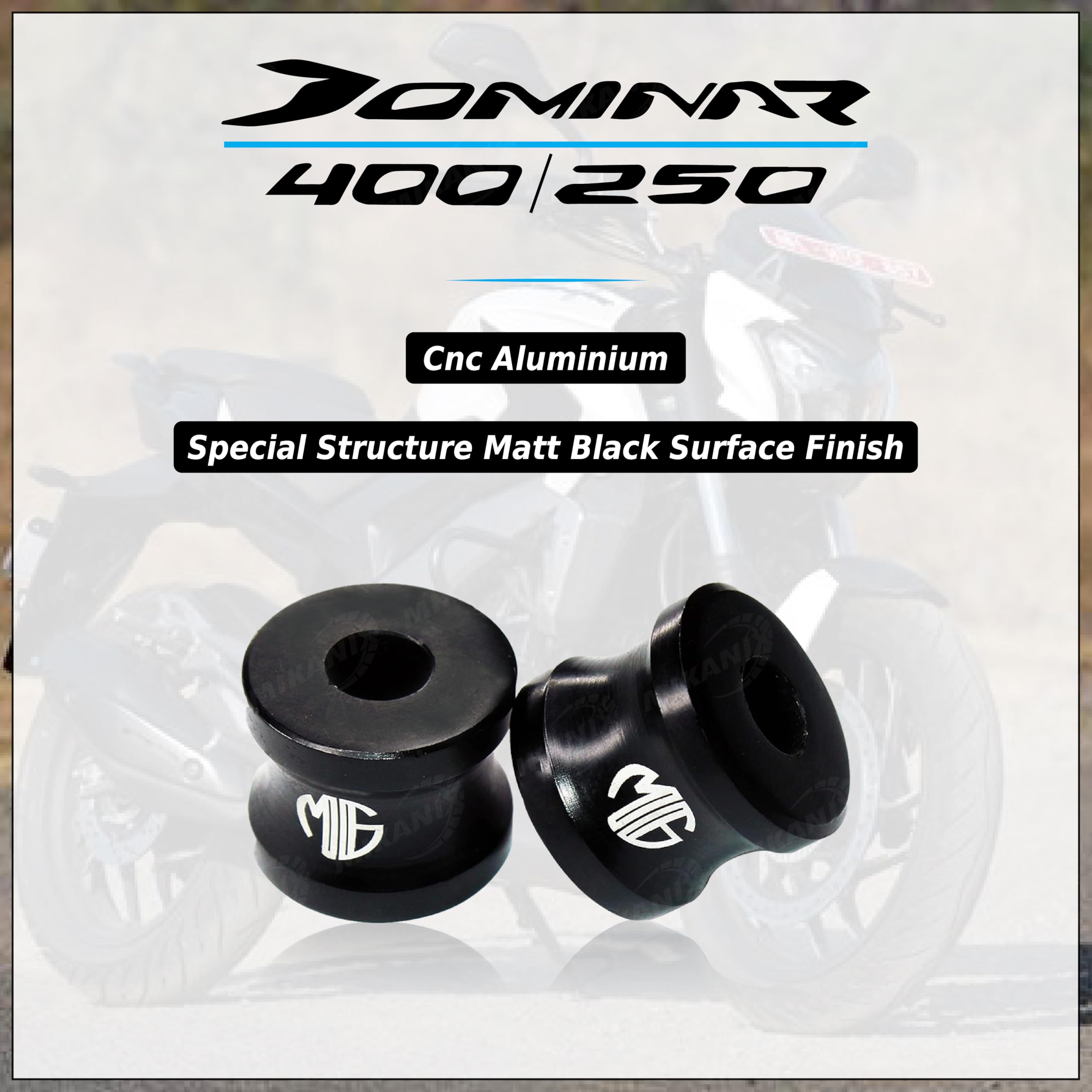 OBEROI'S TRADERS Bike Handlebar Height Riser/Raiser Kit Compatible for Bajaj Dominar