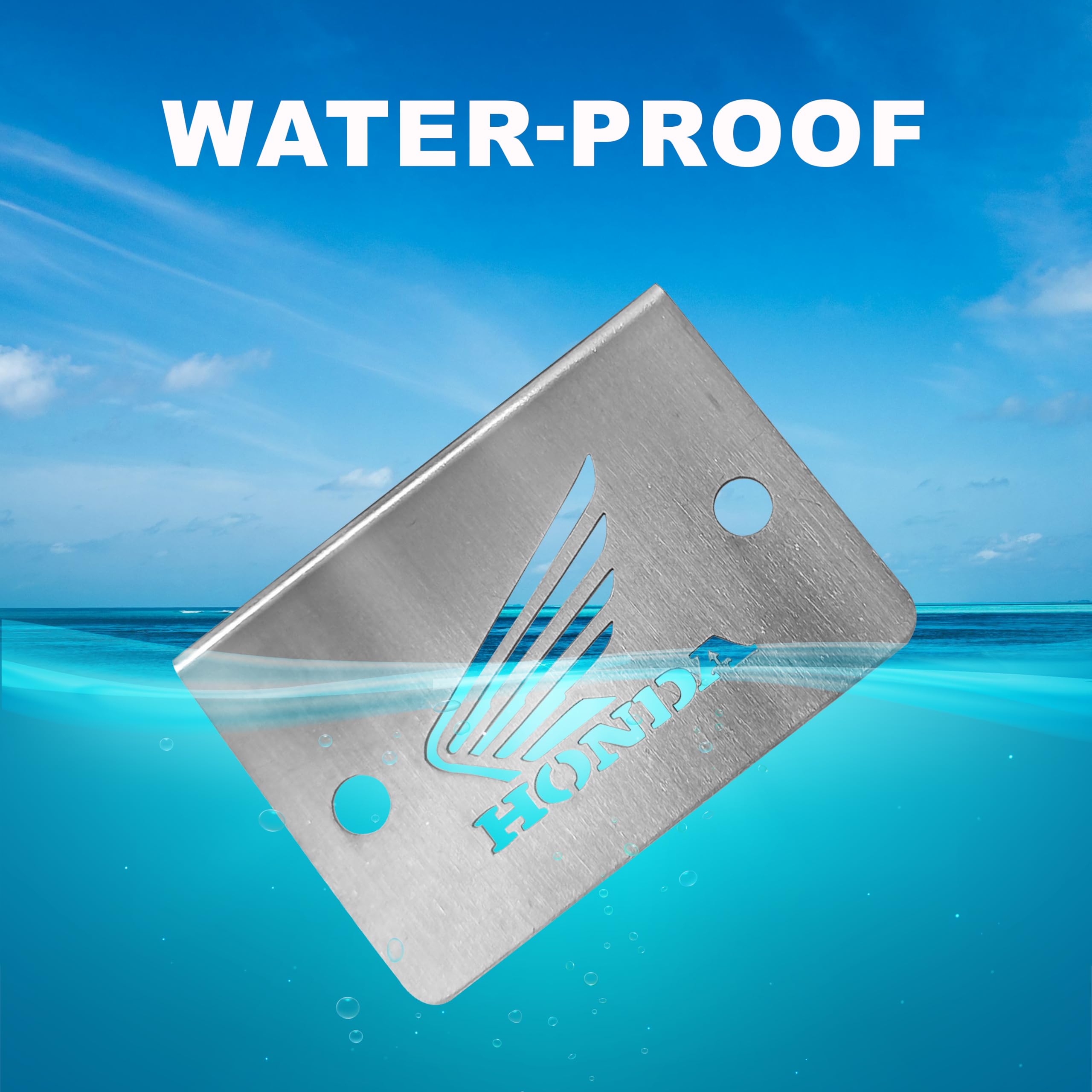 MIKANIX Stainless Steel Front Brake Oil Cap Guard for Hnees CB 350 | Disc Brake Fluid Reservoir Protector Cover | Premium Bike Accessories