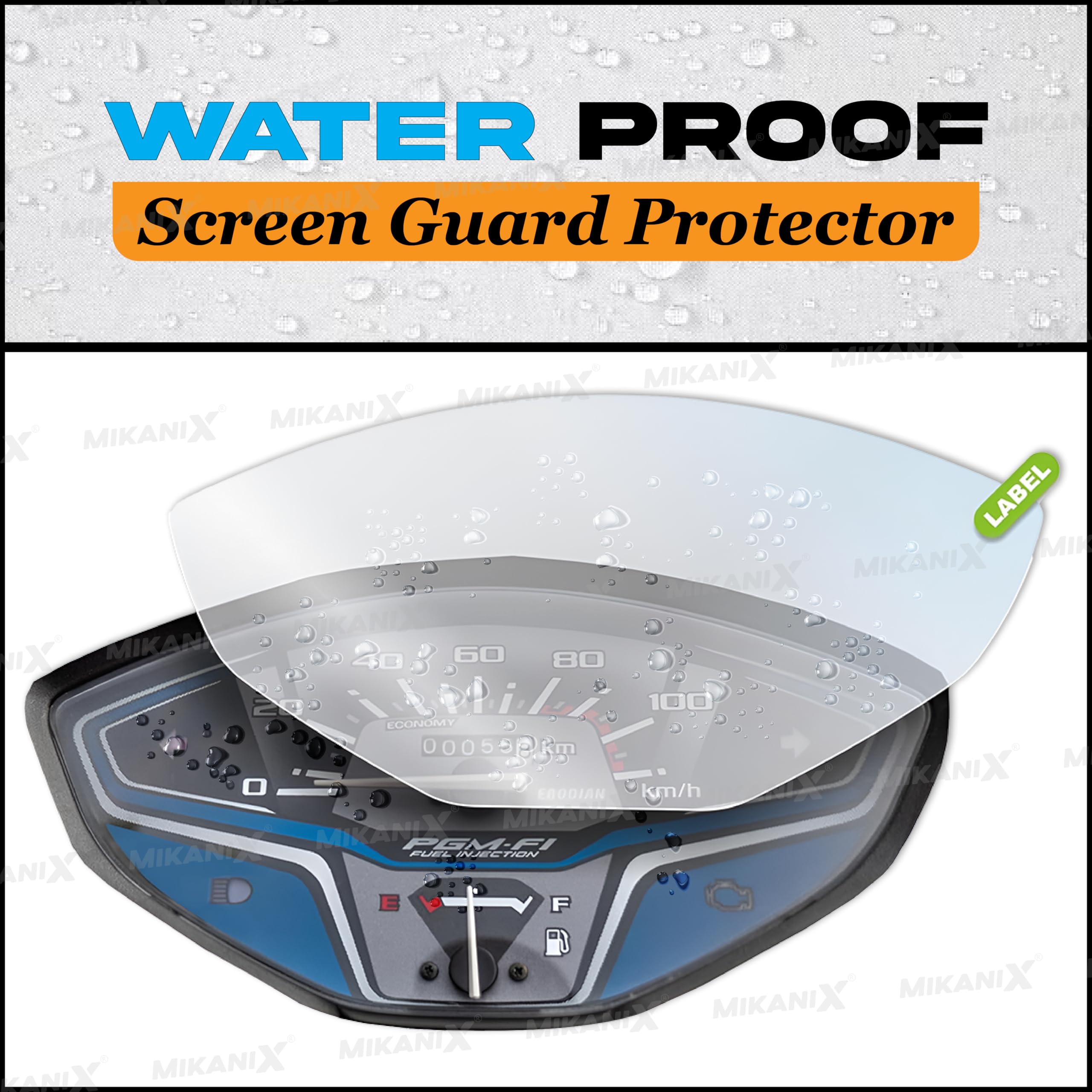 OBEROI'S TRADERS Screen Protector | Speedo-Meter Guard Compatible With Honda Activa 6G | Scratch Resistant | Water Resistant | Clear Vision [Not Tempered Glass]
