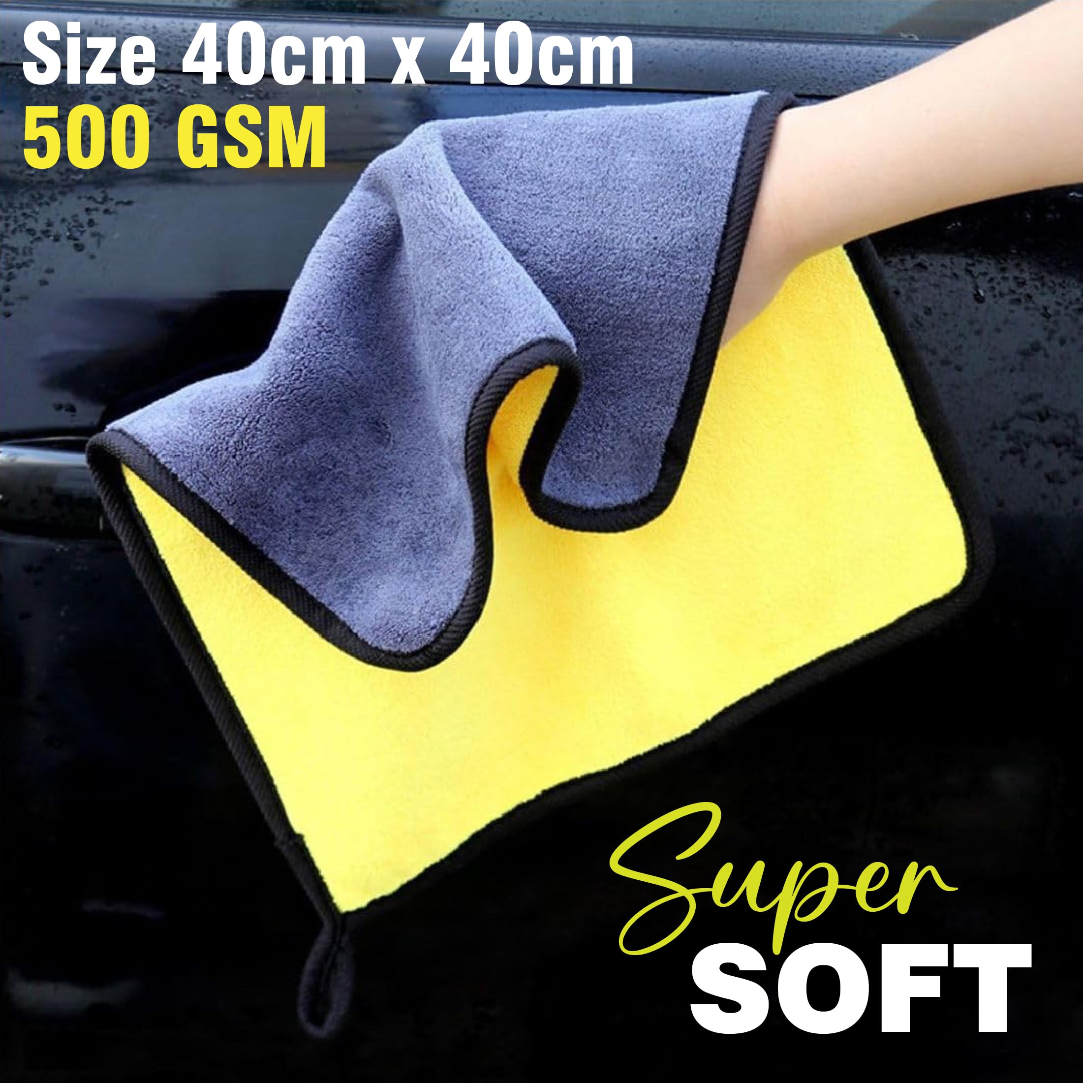 OBEROI'S TRADERS Foam Cleaner Multipurpose Interior & Exterior Combo Pack Foam Spray | 1 Microfiber Cloth |Car Seat | Dashboard | Sofa | Vinyl Rubber | Vehicle Interior Cleaner Pack of 2