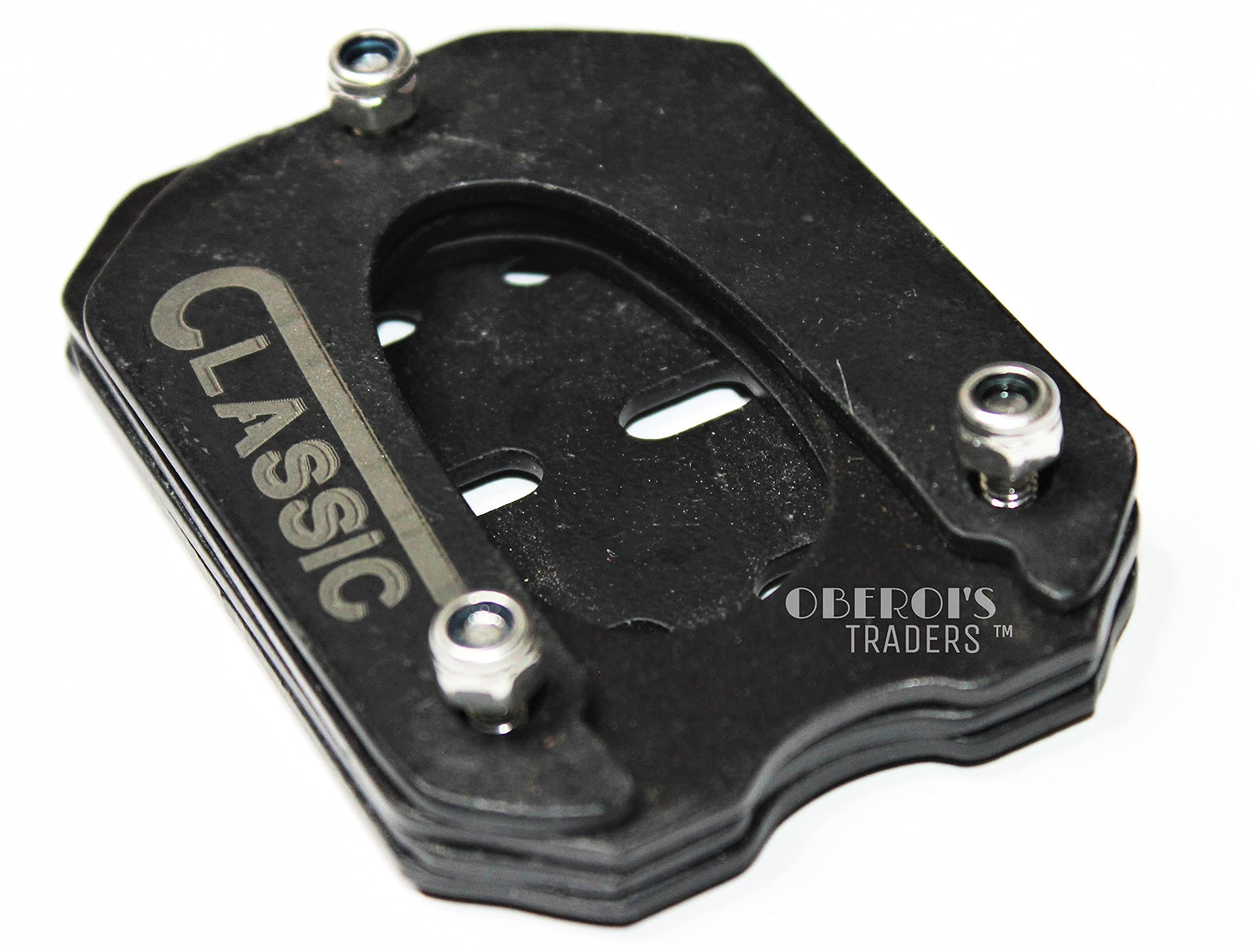 OBEROI'S TRADERS Premium MS Side Stand Extender for Royal Enfield Classic 350 Be Re Born Next Gen