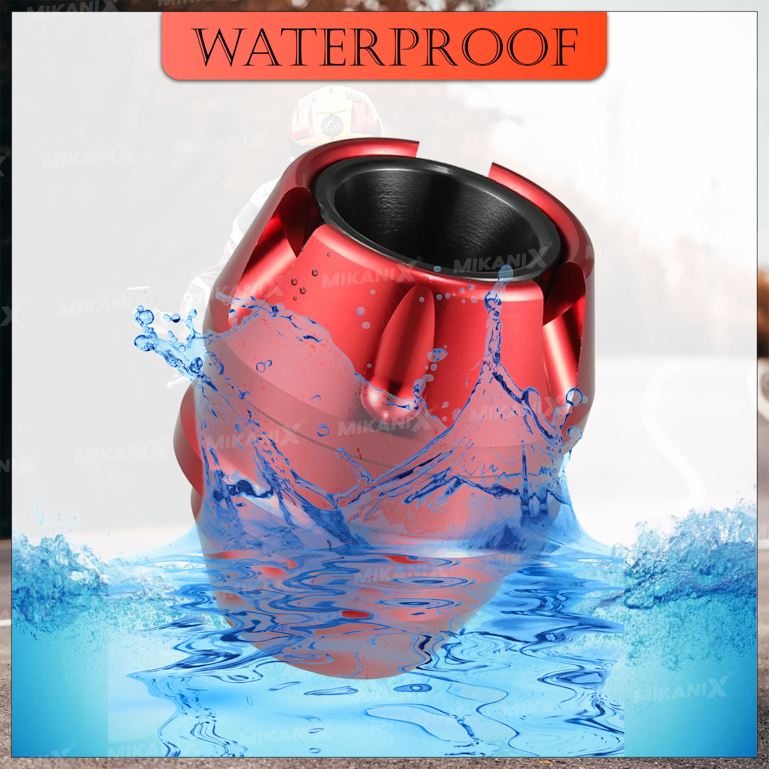 MIKANIX Universal Motorcycle Front Fork Slider | Wheel Frame Slider | Axle Protector Bike Crash Guard for All Bikes