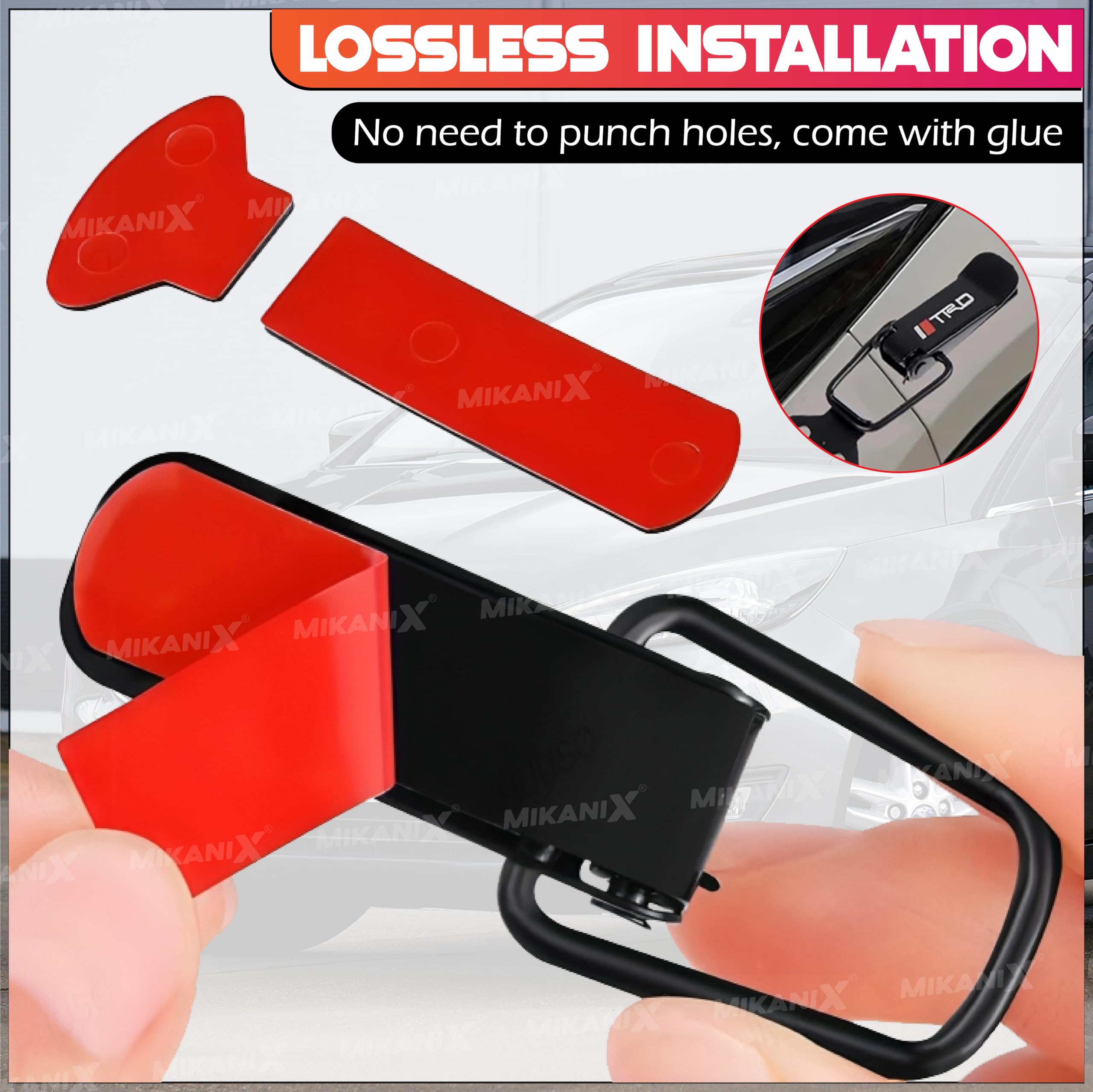 OBEROI'S TRADERS Universal Car Bumper Hook Clips | Secure Your Bumper & Fenders with Quick Release, Strong & Reliable Fastener Clips For Car, Jeep & Trucks