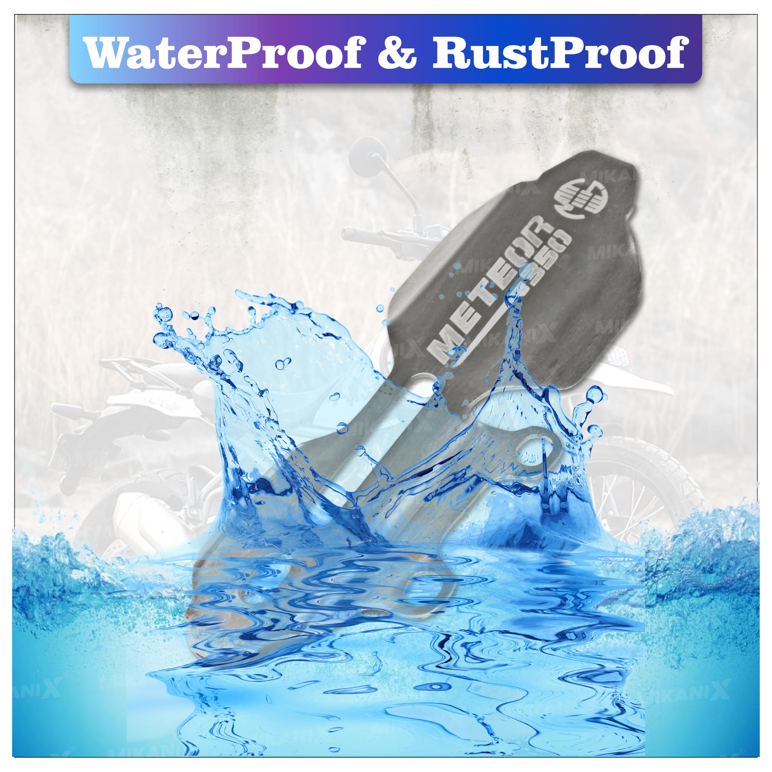 OBEROI'S TRADERS Premium Rear Master Cylinder Guard Compatible with Royal Enfield Meteor 350