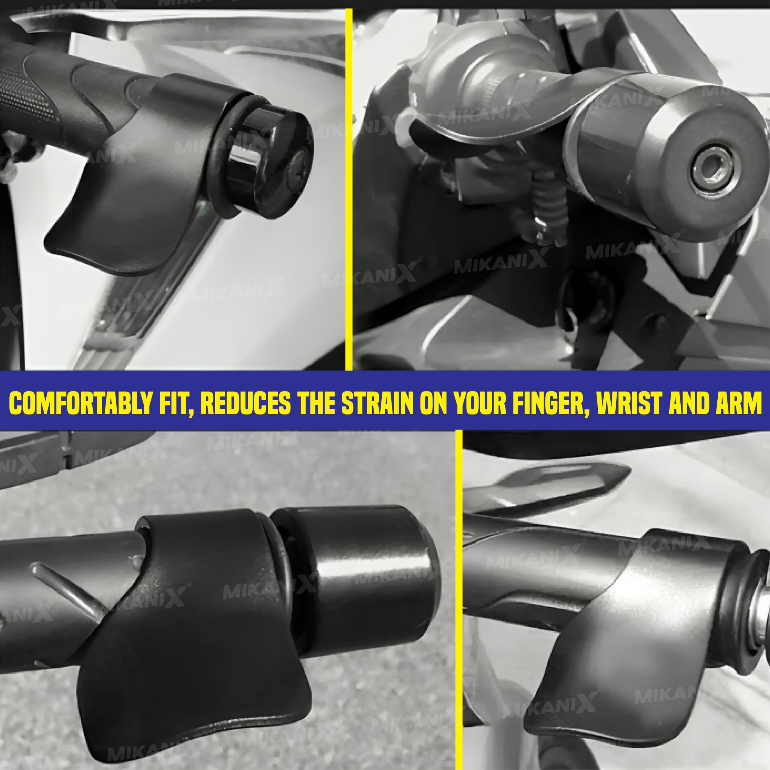 OBEROI'S TRADERS Universal Palm Rest Throttle Cruise Accelerator Assist Hand Rest Control Handle Bar Grip for Universal for Bike, Car & Scooties