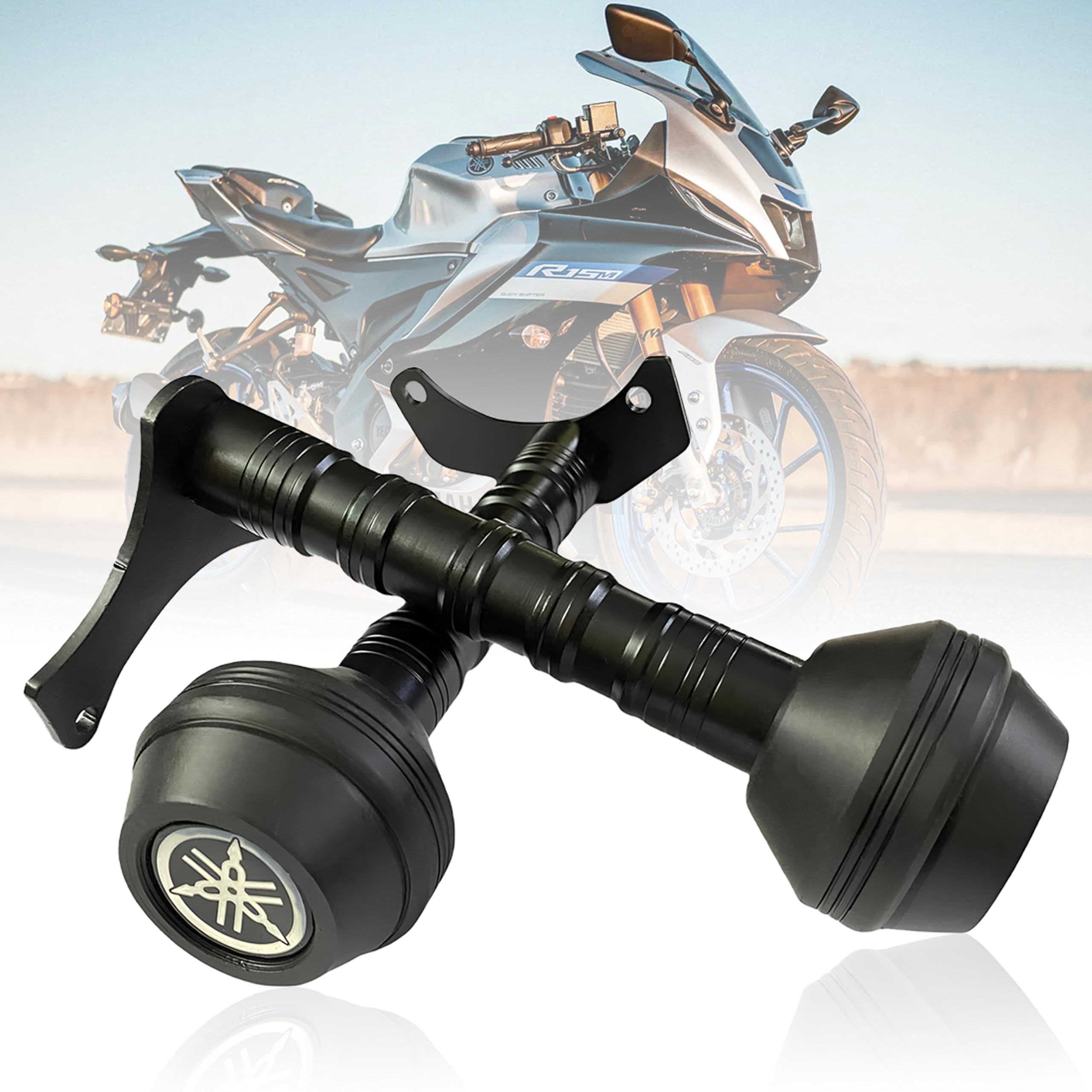 OBEROI'S TRADERS Bike Frame Slider Crash Guard Compatible with Yamaha R15 V4 & R15M