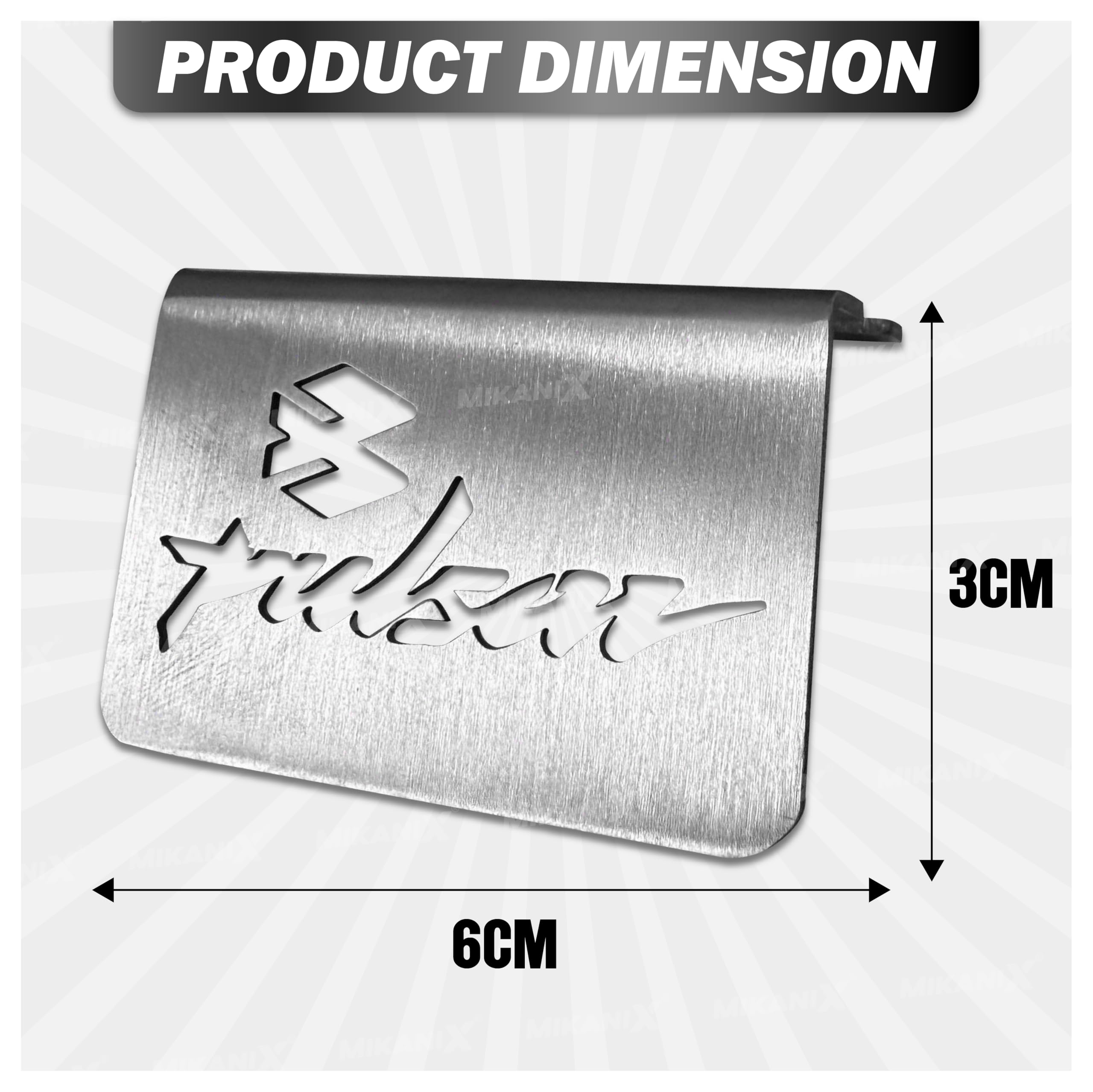 OBEROI'S TRADERS Premium Stainless Steel Front Disc Brake Master Cylinder Guard for Bajaj Pulsar