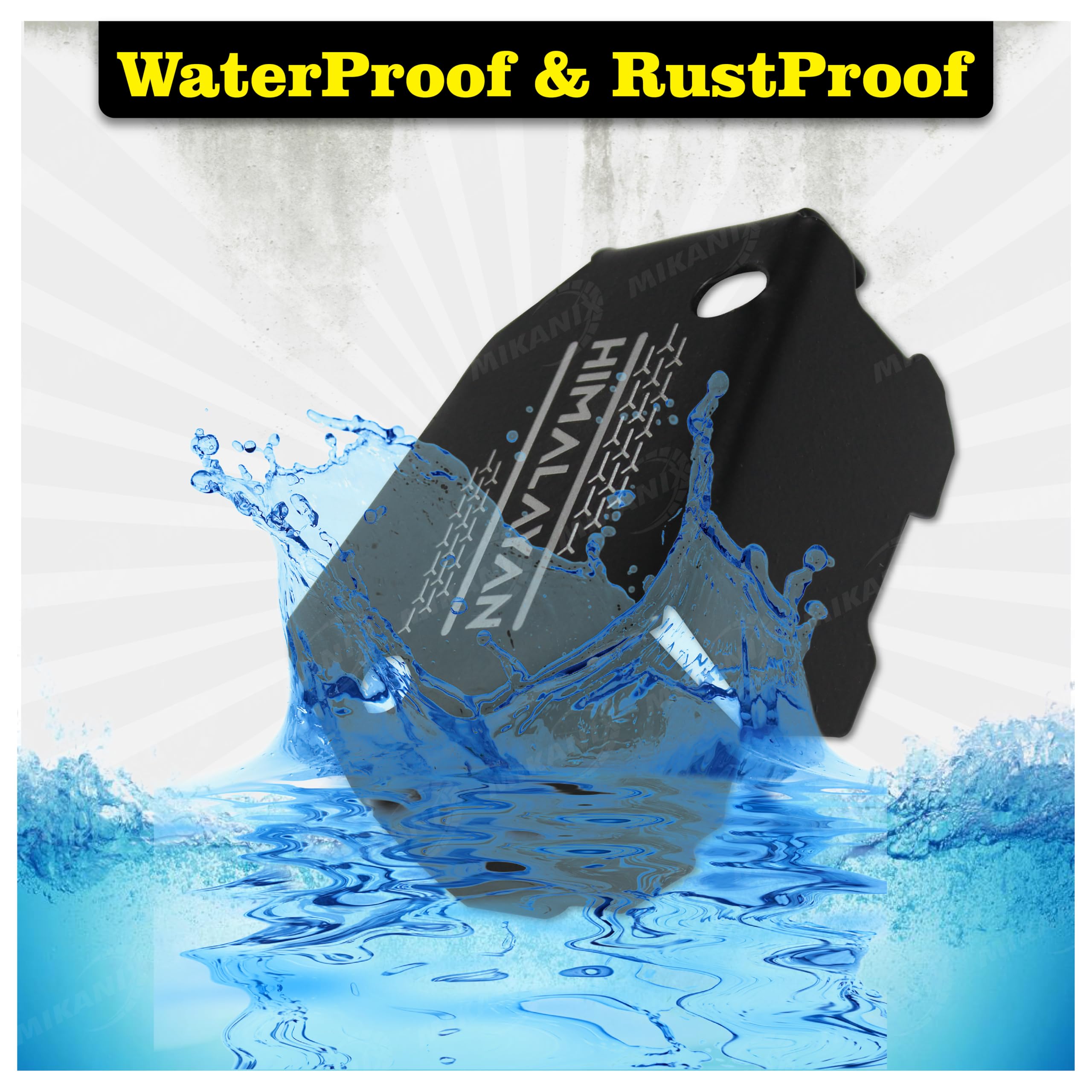 OBEROI'S TRADERS Himalayan 450 Bike Stainless Steel Front Disc Brake Fluid Reservoir Oil Cap | Container Guard Protector Cover