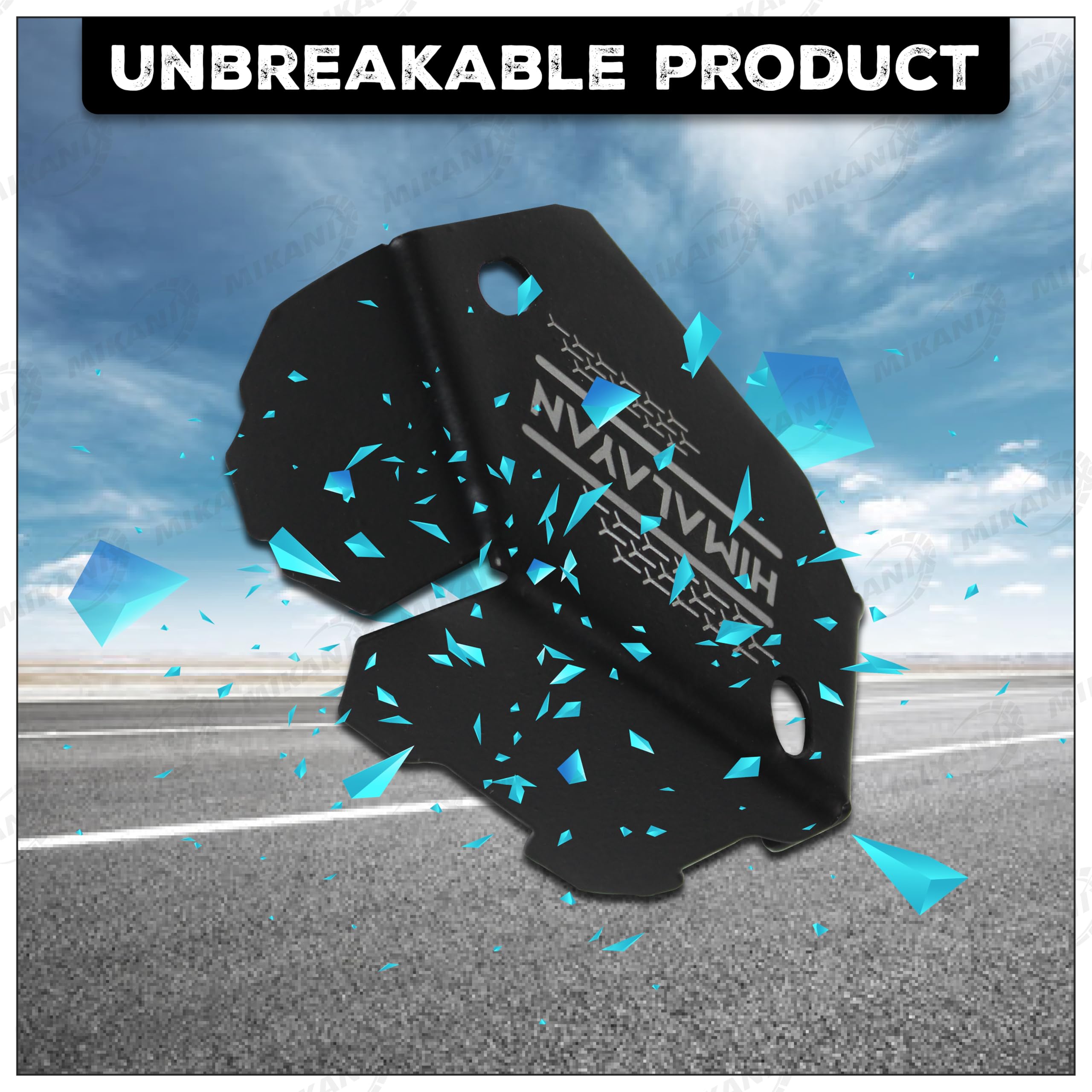 OBEROI'S TRADERS Himalayan 450 Bike Stainless Steel Front Disc Brake Fluid Reservoir Oil Cap | Container Guard Protector Cover