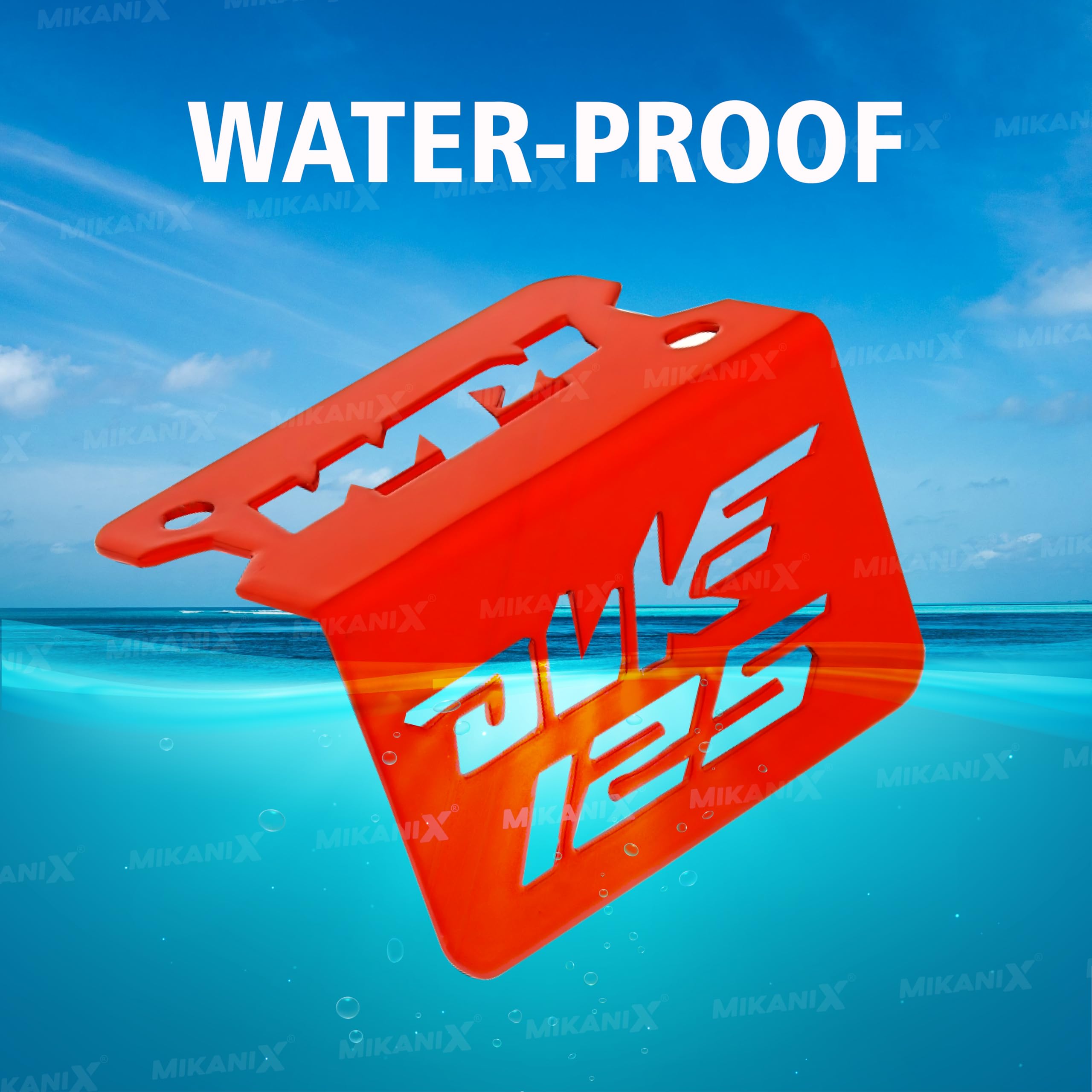 MIKANIX Brushed Stainless Steel Front Disc Brake Master Cylinder Guard Compatible with/for KTM