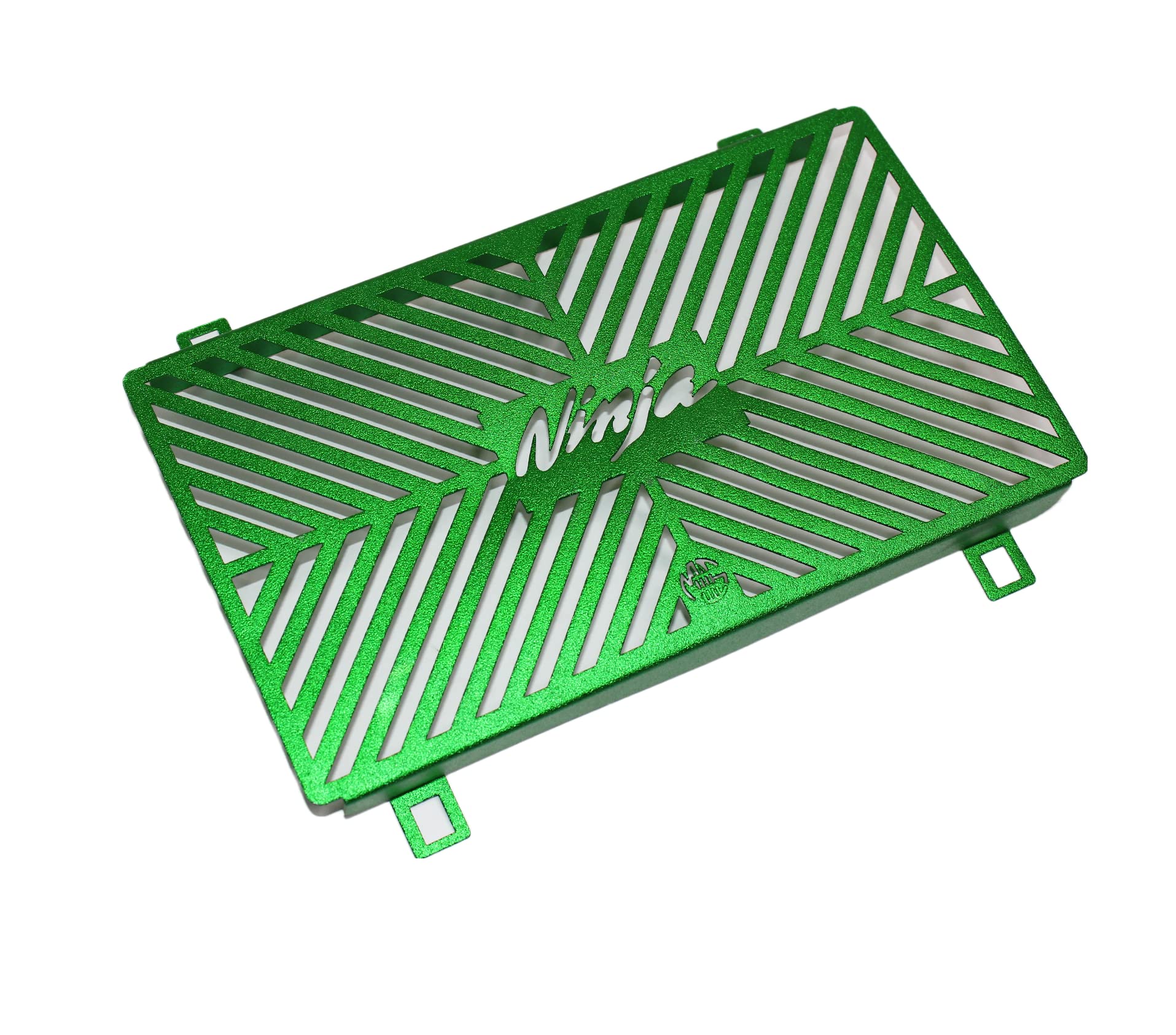 MIKANIX Ninja Green Radiator Guard Protector Grill/Cover For Ninja 200 & 250 Bike