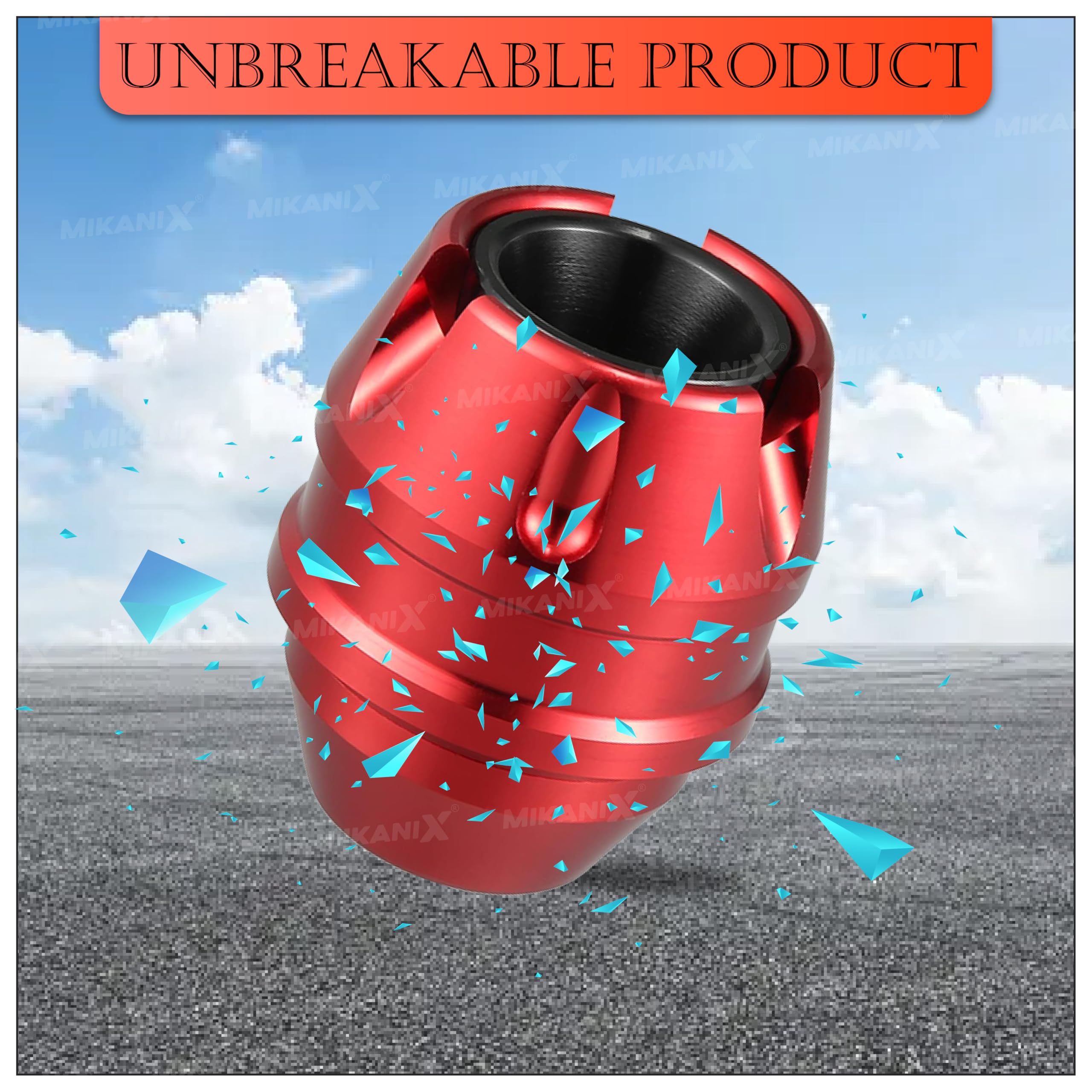 MIKANIX Universal Motorcycle Front Fork Slider | Wheel Frame Slider | Axle Protector Bike Crash Guard for All Bikes