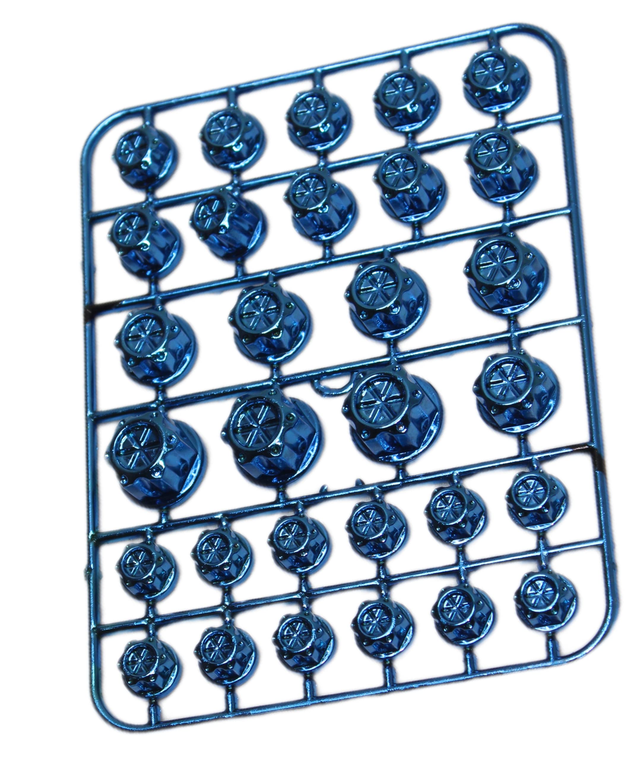 OBEROI'S TRADERS 30 Pcs, Bike Screw Cap, Nut Bolt Cap Cover Protector Fairing Kit for All Motorcycle