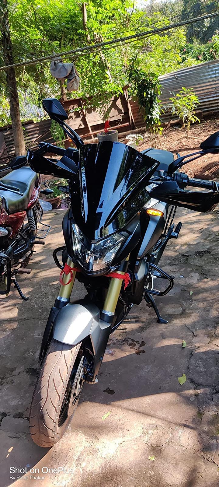 OBEROI'S TRADERS Universal Hand Guard Brake/Clutch Lever Guard Protectors/Wind Deflectors for All Bikes