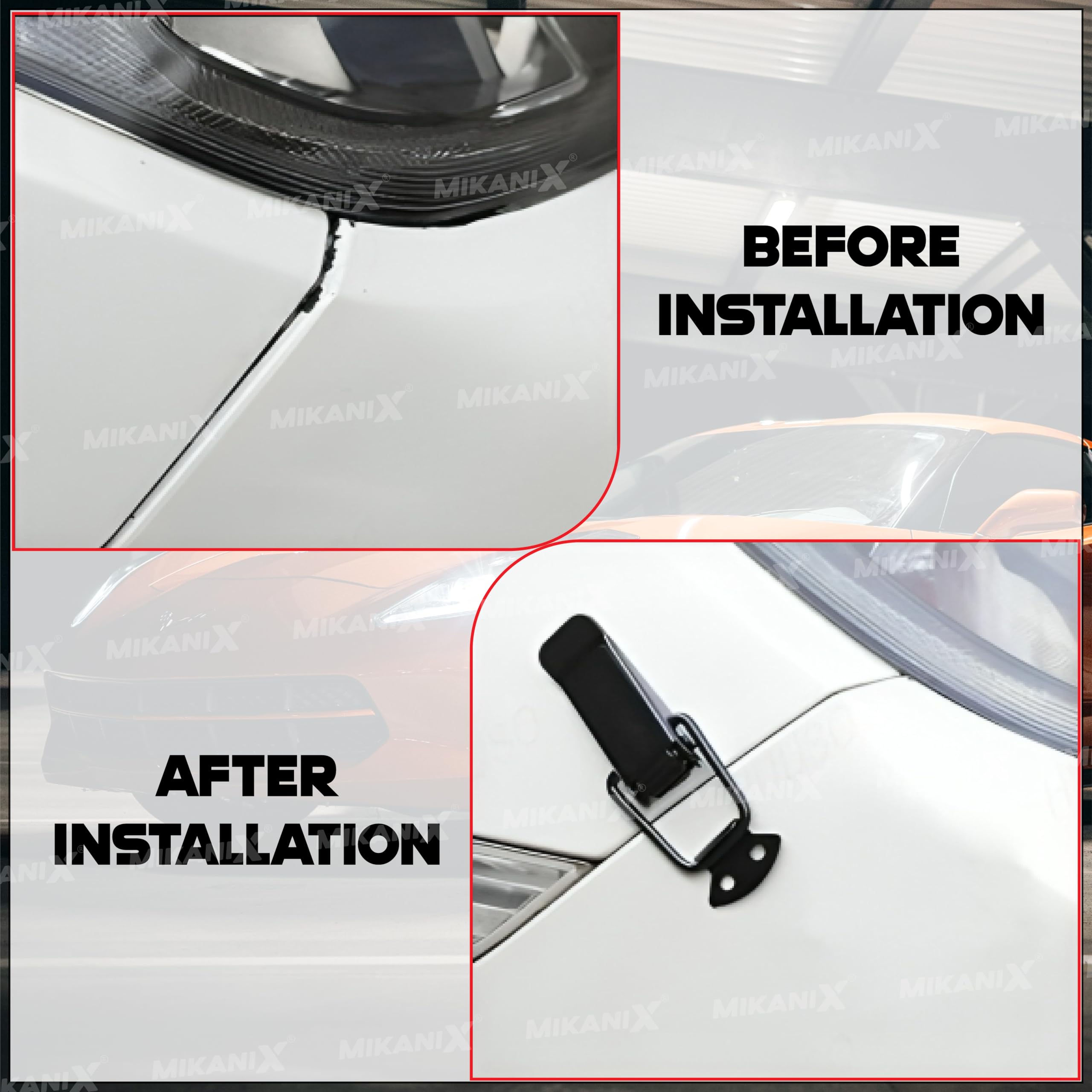 OBEROI'S TRADERS Universal Car Bumper Hook Clips | Secure Your Bumper & Fenders with Quick Release, Strong & Reliable Fastener Clips For Car, Jeep & Trucks