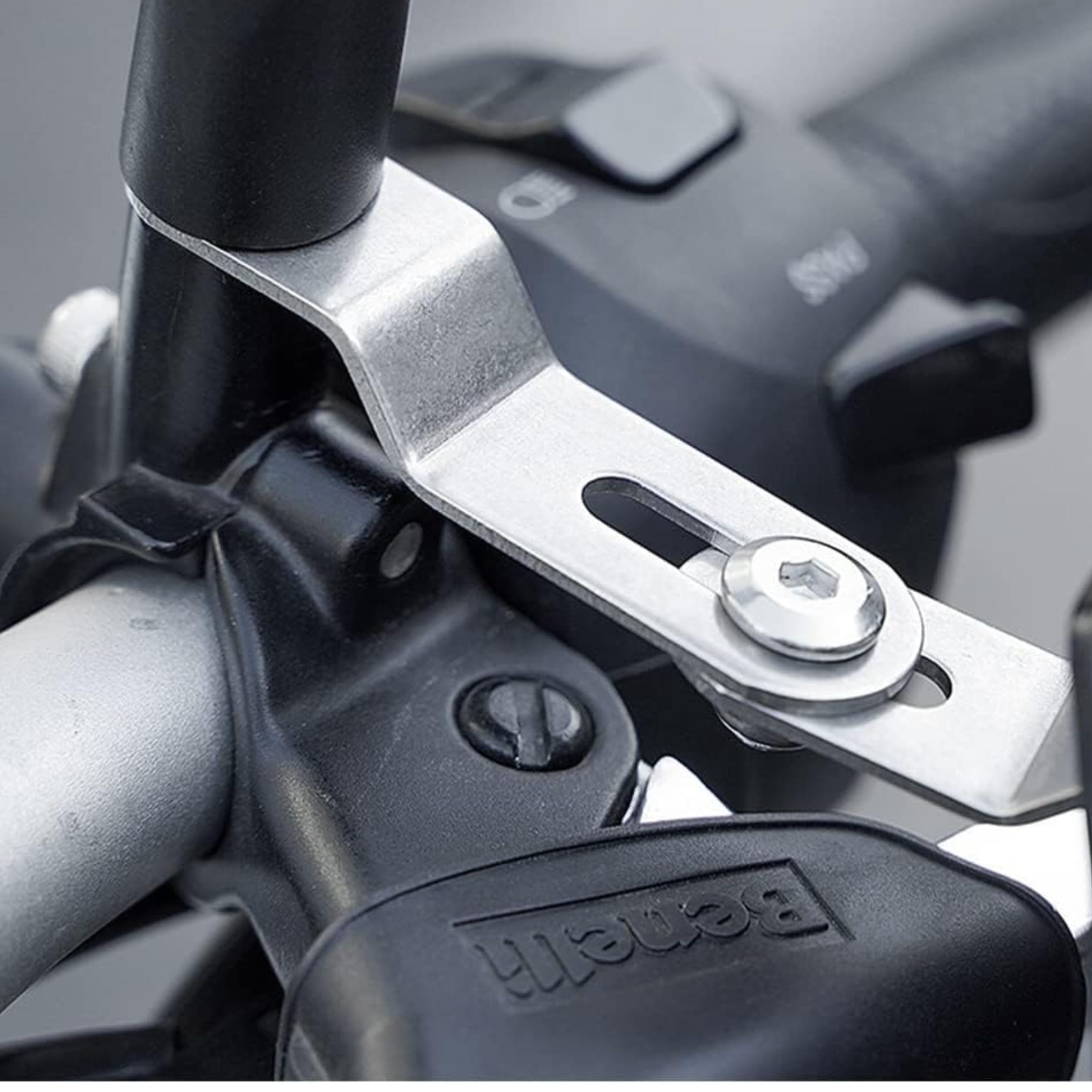 MIKANIX Plastic Universal Hand Guard Brake/Clutch Lever Guard Protector/Wind Deflector For All Bikes