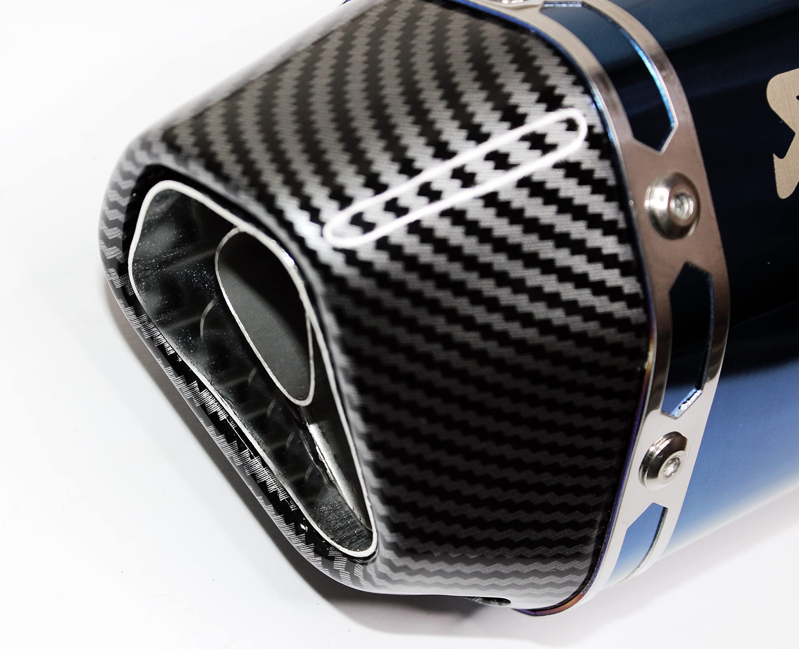 Mikanix Universal Racing Sports Silencer/Exhaust Muffler Pipe for Motorcycle Slip-on Exhaust System
