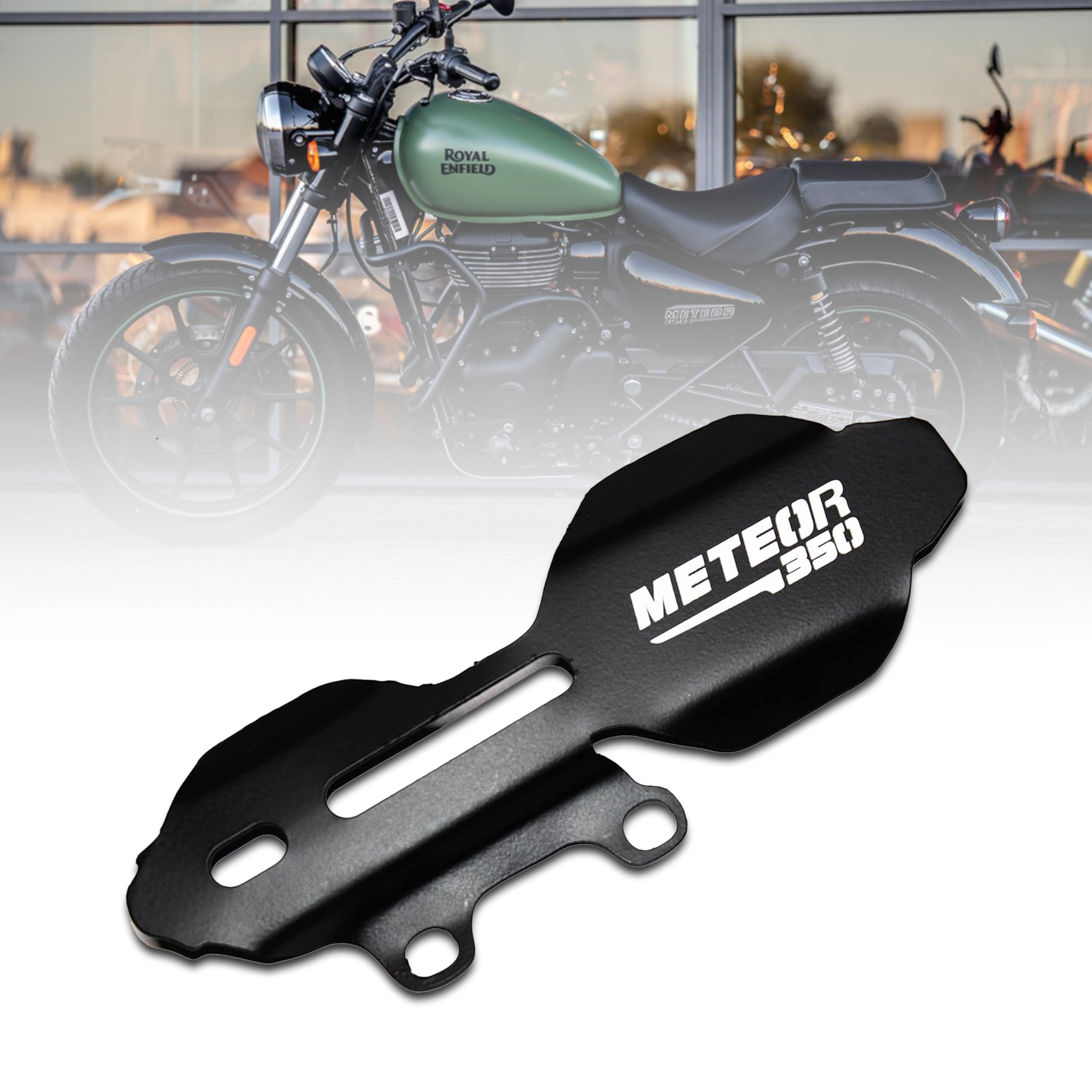 OBEROI'S TRADERS Premium Rear Master Cylinder Guard Compatible with Royal Enfield Meteor 350