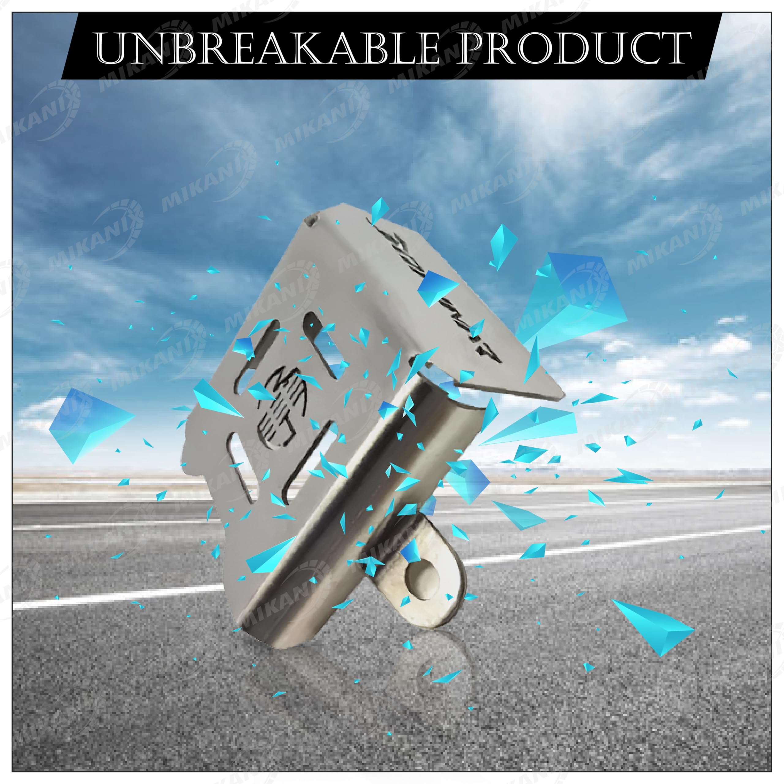 OBEROI'S TRADERS Stainless Steel Rear Brake Oil Container Guard Protector Cover Compatible with Bajaj Dominar 250/400