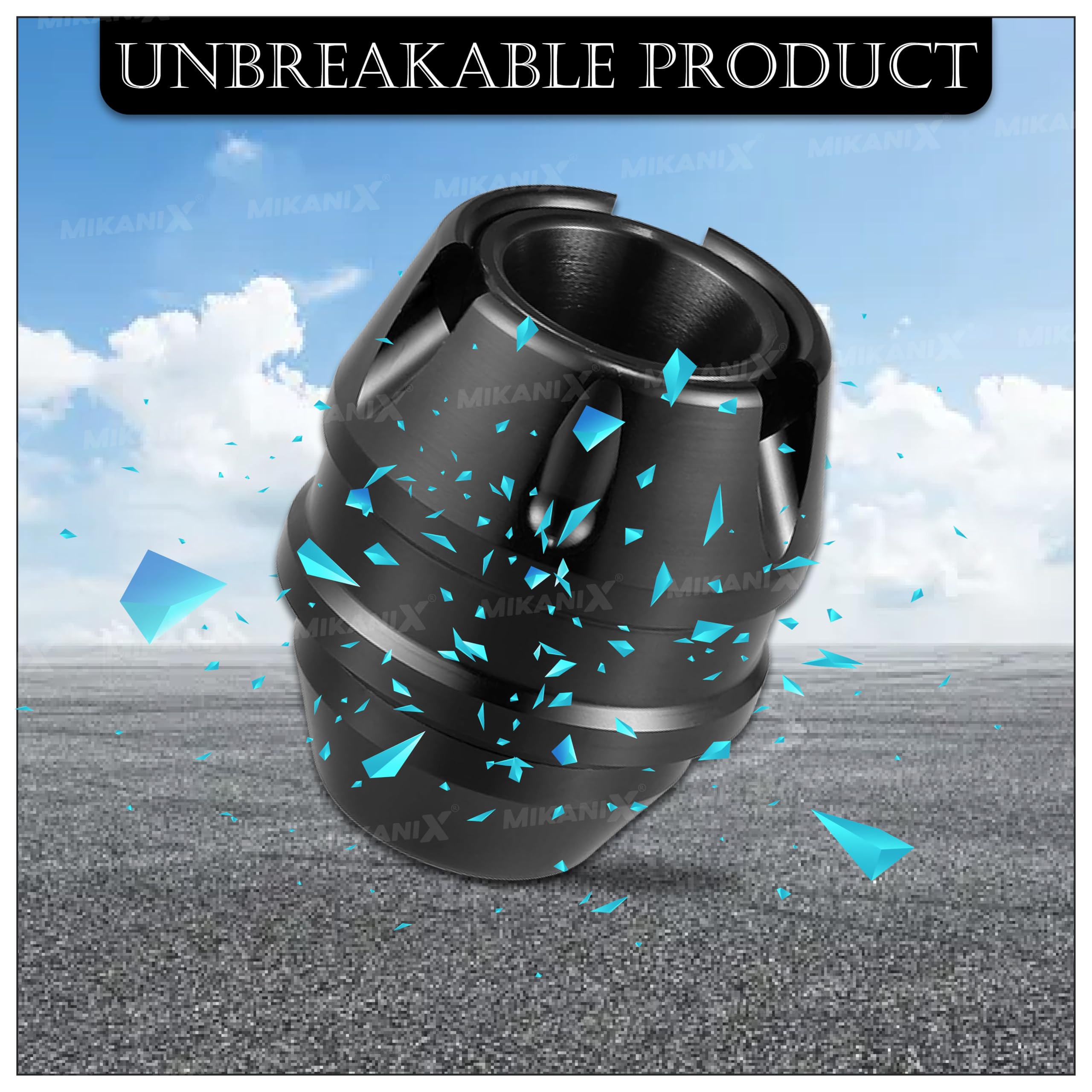 MIKANIX Universal Motorcycle Front Fork Slider | Wheel Frame Slider | Axle Protector Bike Crash Guard for All Bikes