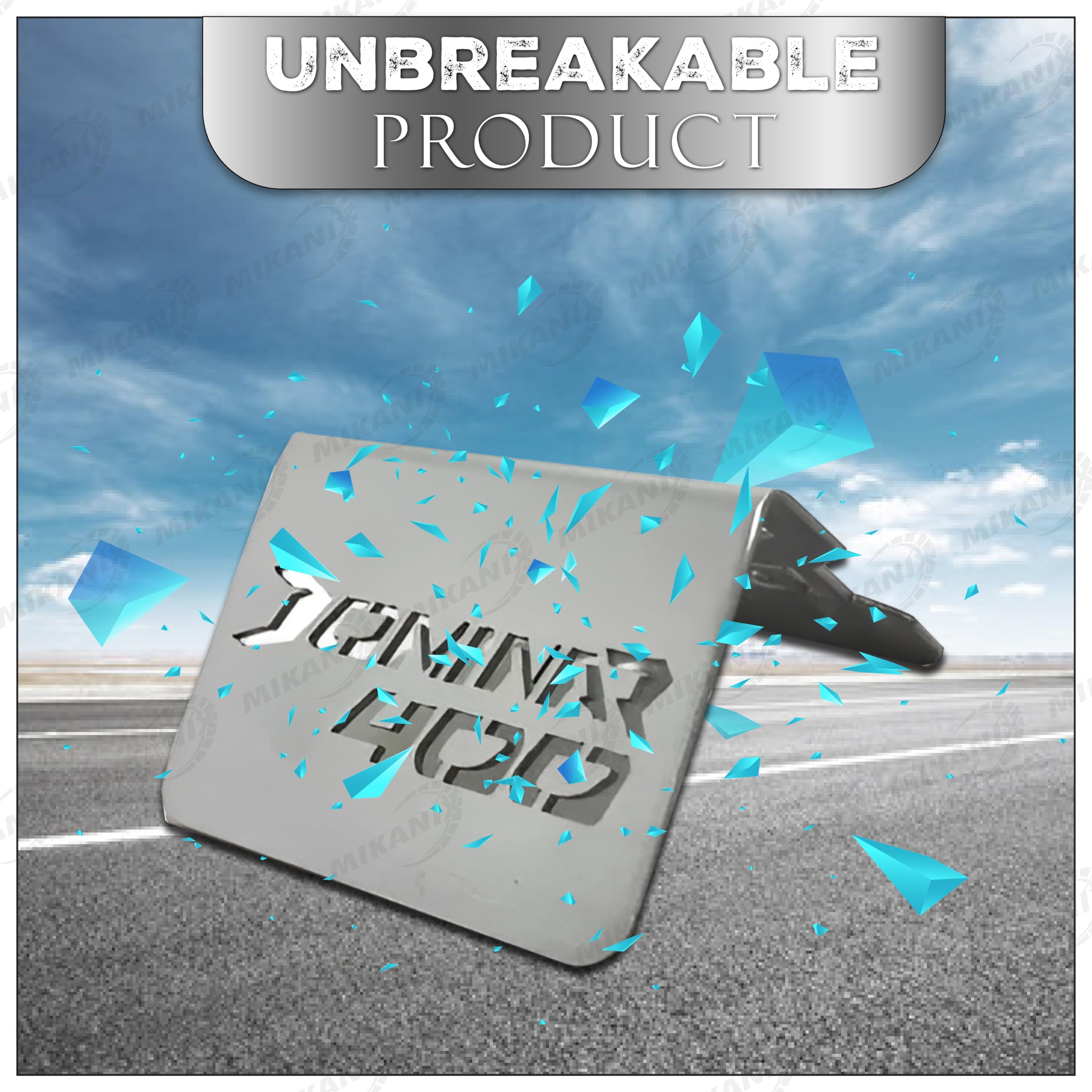 OBEROI'S TRADERS Stainless Steel Disc Brake Fluid Oil Reservoir Cap/Cover Oil Container Guard Compatible with Bajaj Dominar 400