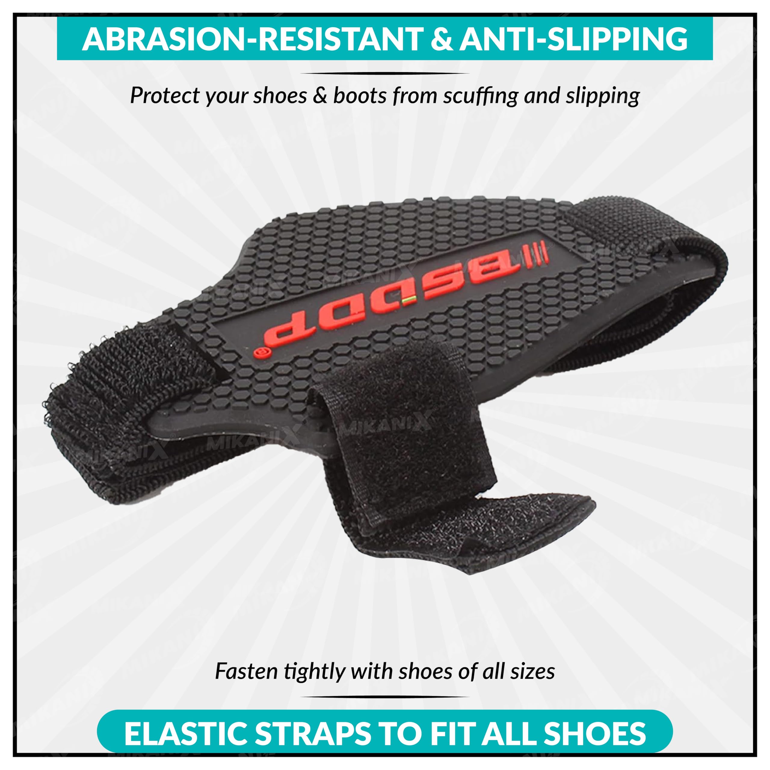 OBEROI'S TRADERS Bike Gear Shift Knob/Rubber Pad Shoe Protector Cover For All Bikes,Black