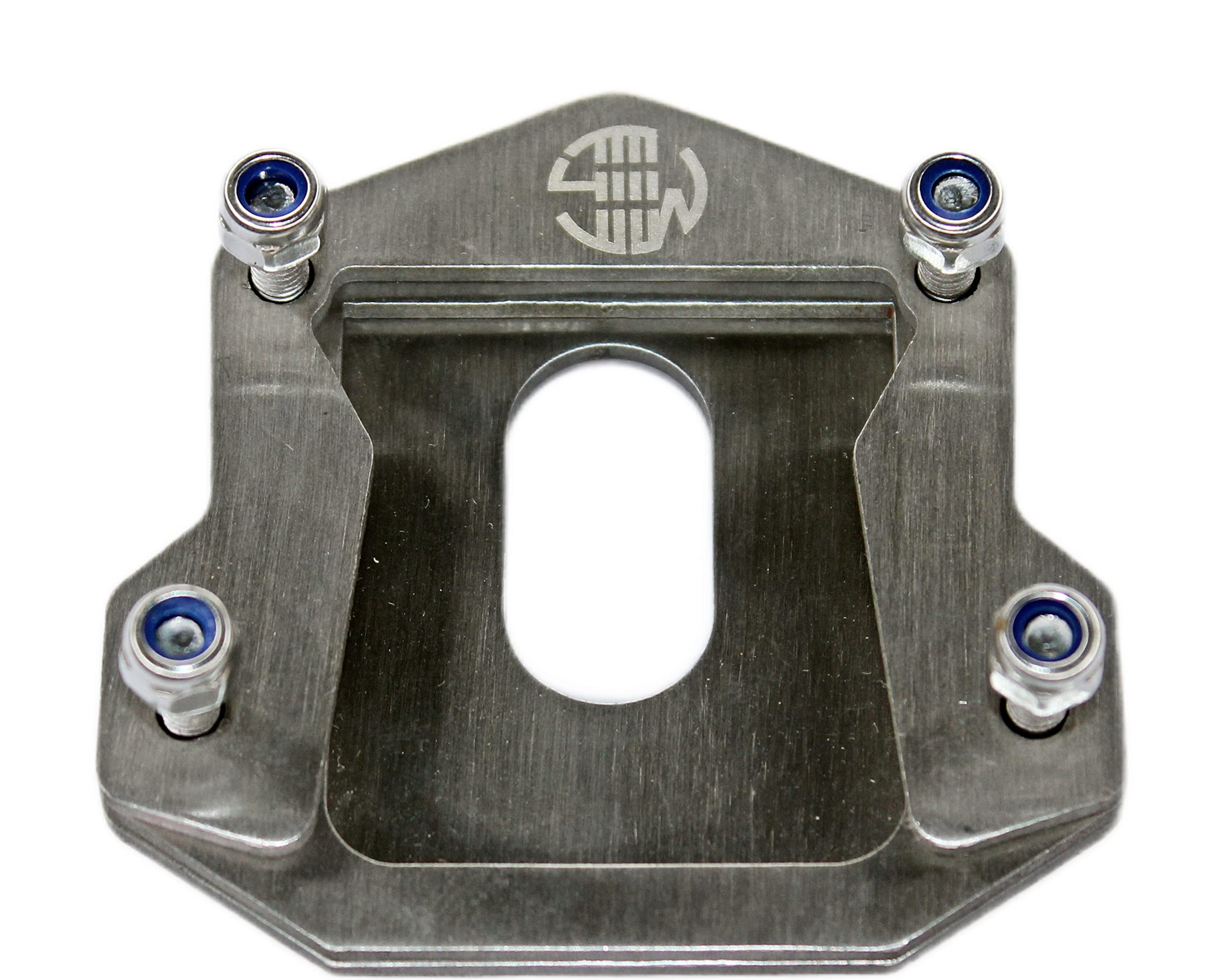 OBEROI'S TRADERS Stainless Steel Side Stand Extender/Stand Pad Compatible for Royal Enfield Hunter 350 Bike