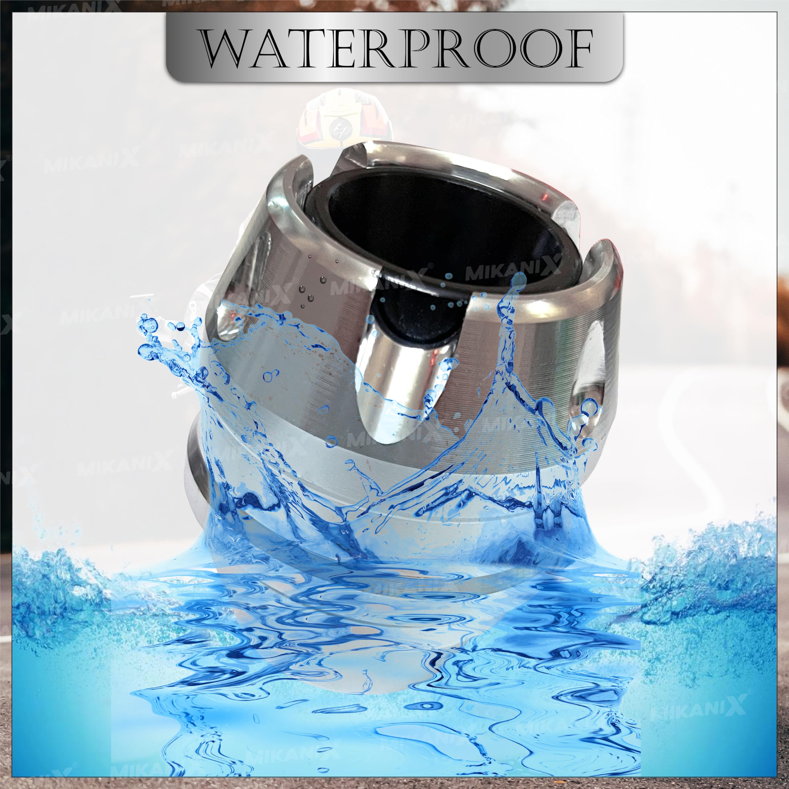 MIKANIX Universal Motorcycle Front Fork Slider | Wheel Frame Slider | Axle Protector Bike Crash Guard for All Bikes