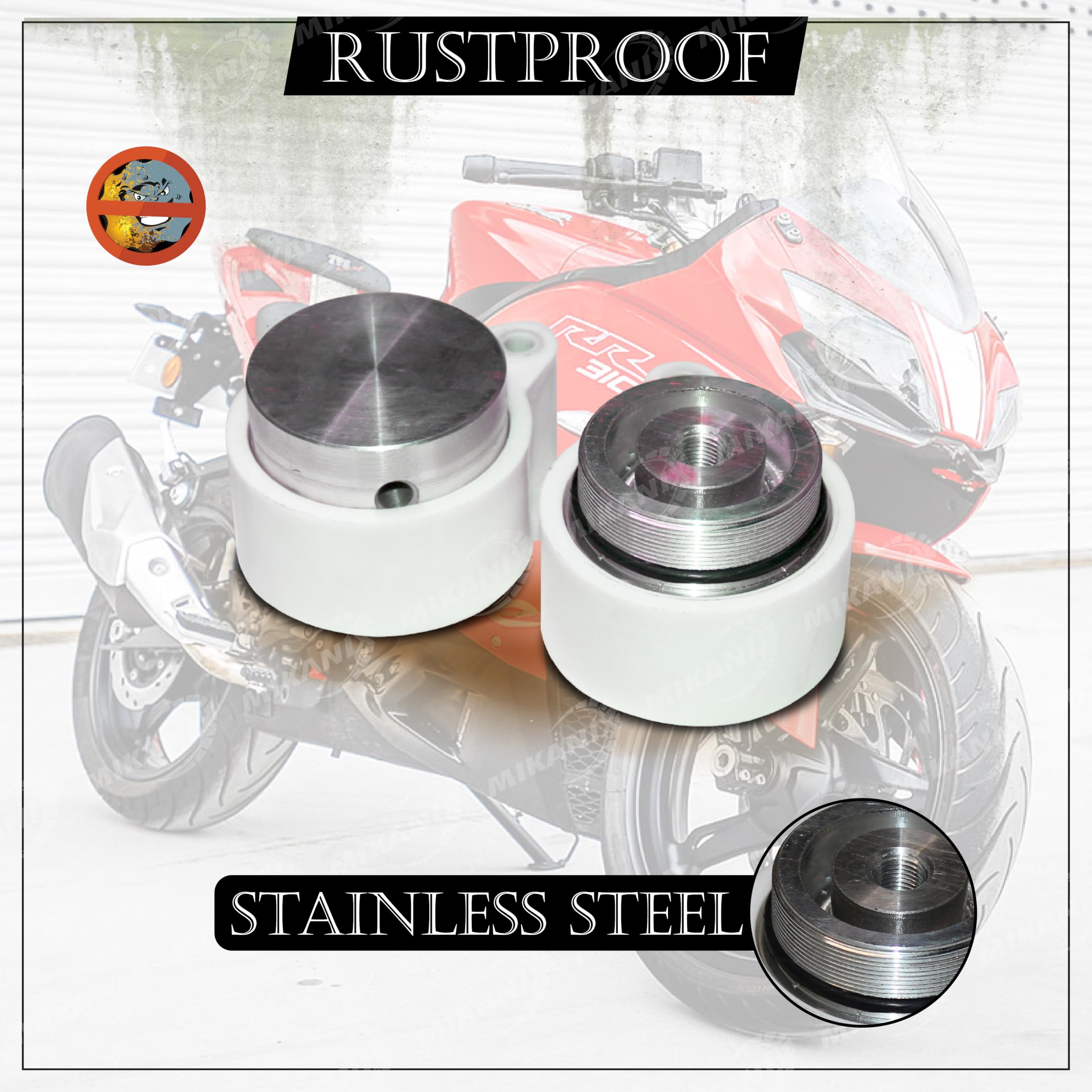 OBEROI'S TRADERS Bike Handlebar Height Riser Kit/Handle Raiser Clamp For BMW | Apache RR 310