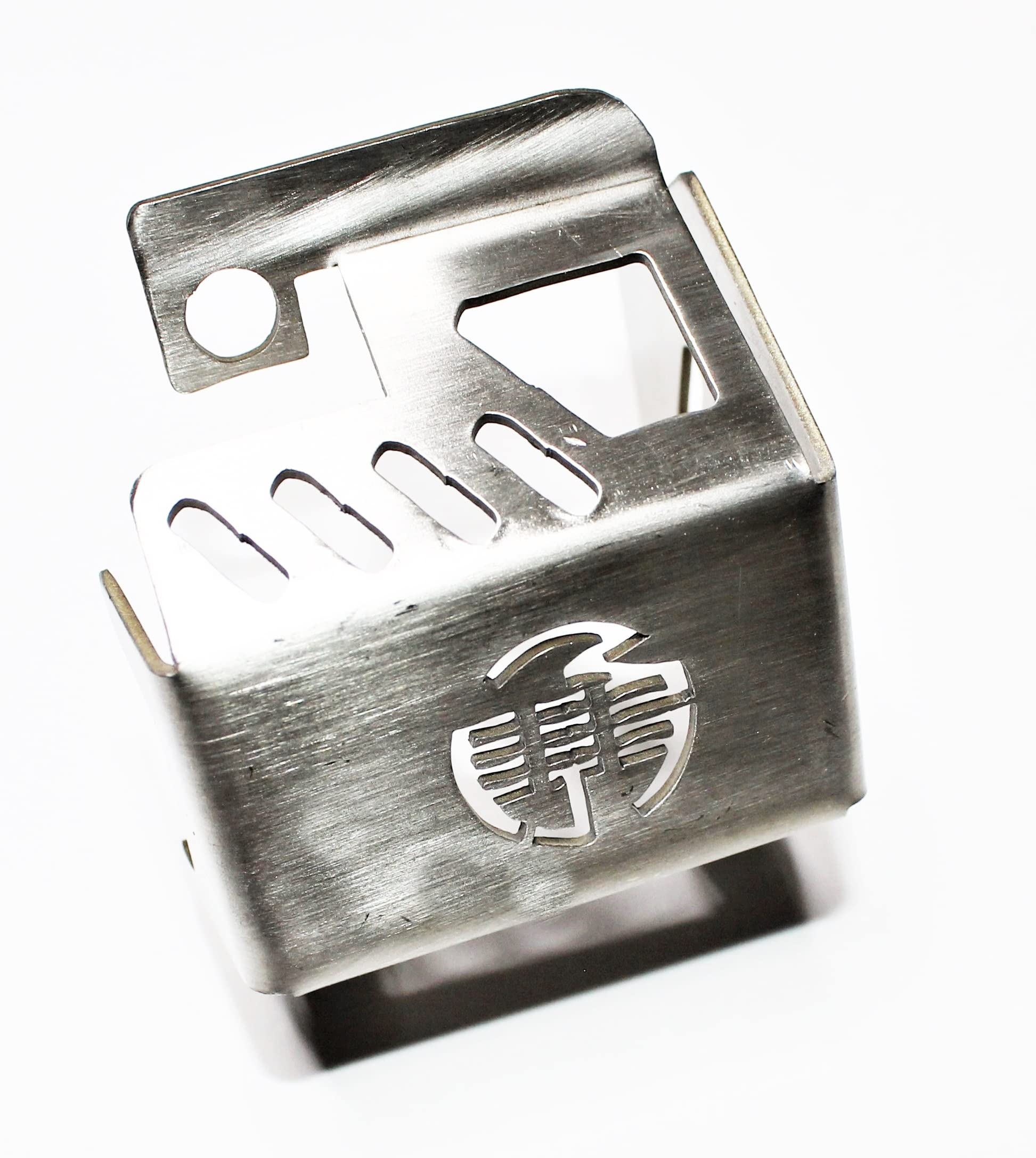 OBEROI'S TRADERS Stainless Steel Rear Brake Oil Container Guard Compatible for Royal Enfield Himalayan