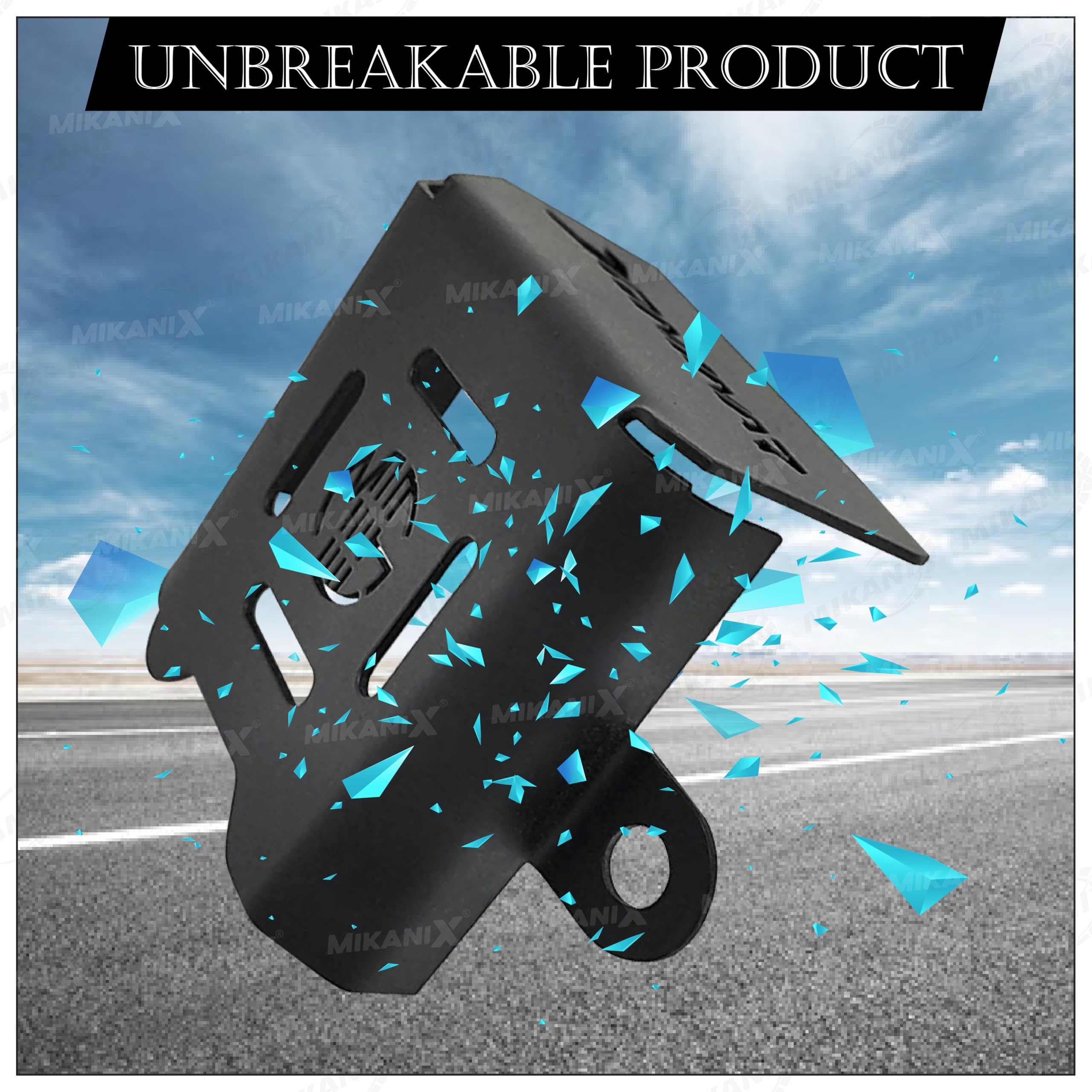 OBEROI'S TRADERS Rear Brake Oil Container Guard | Fluid Reservoir Cap Compatible With Bajaj Dominar 250/400