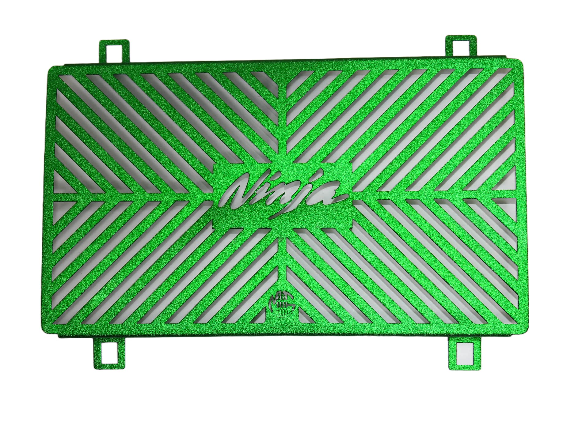 MIKANIX Ninja Green Radiator Guard Protector Grill/Cover For Ninja 200 & 250 Bike