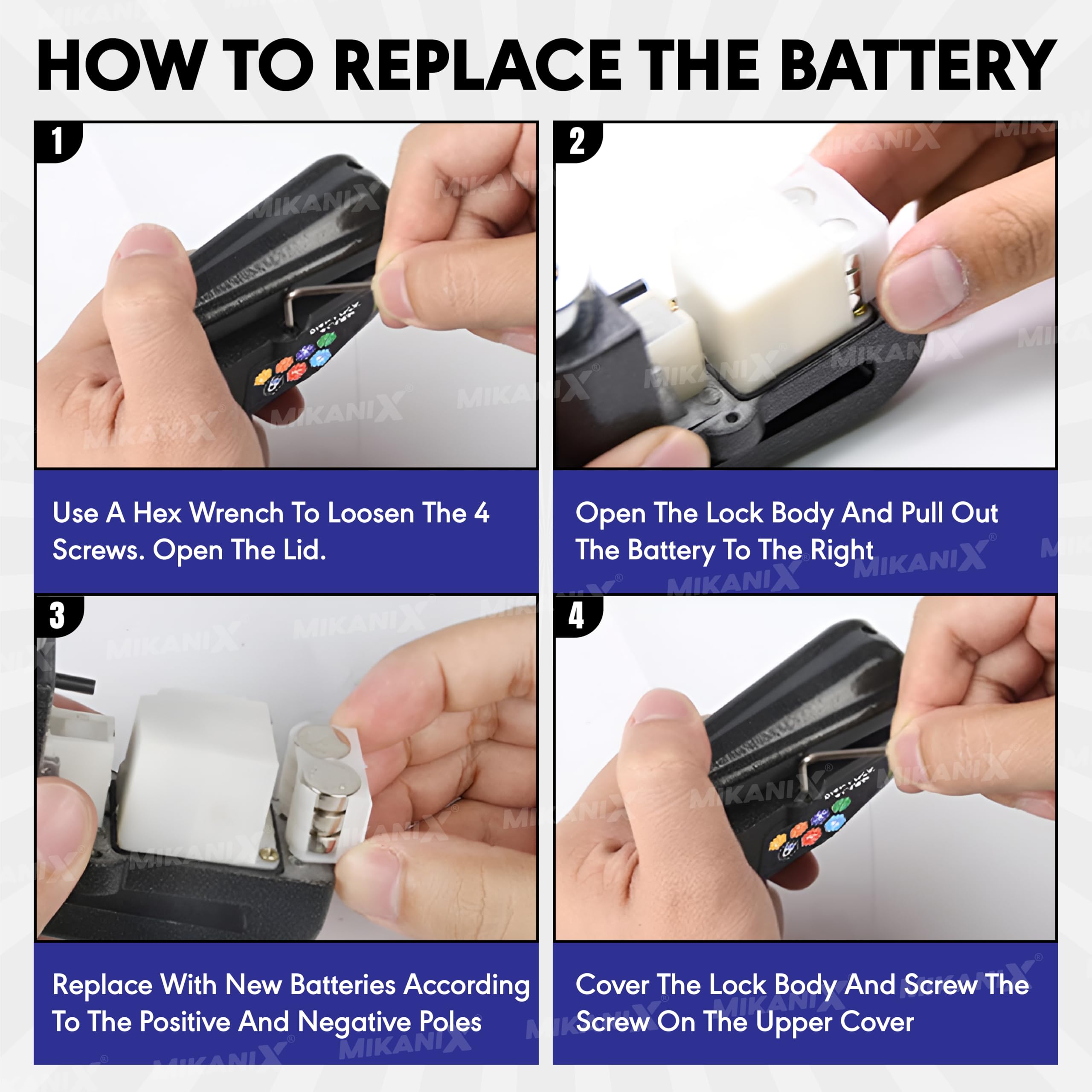 OBEROI'S TRADERS Motorcycle Disc Lock Waterproof 110dB Alarm Sound Heavy Duty Anti-Theft Alarm Wheel Disc Brake Security Lock