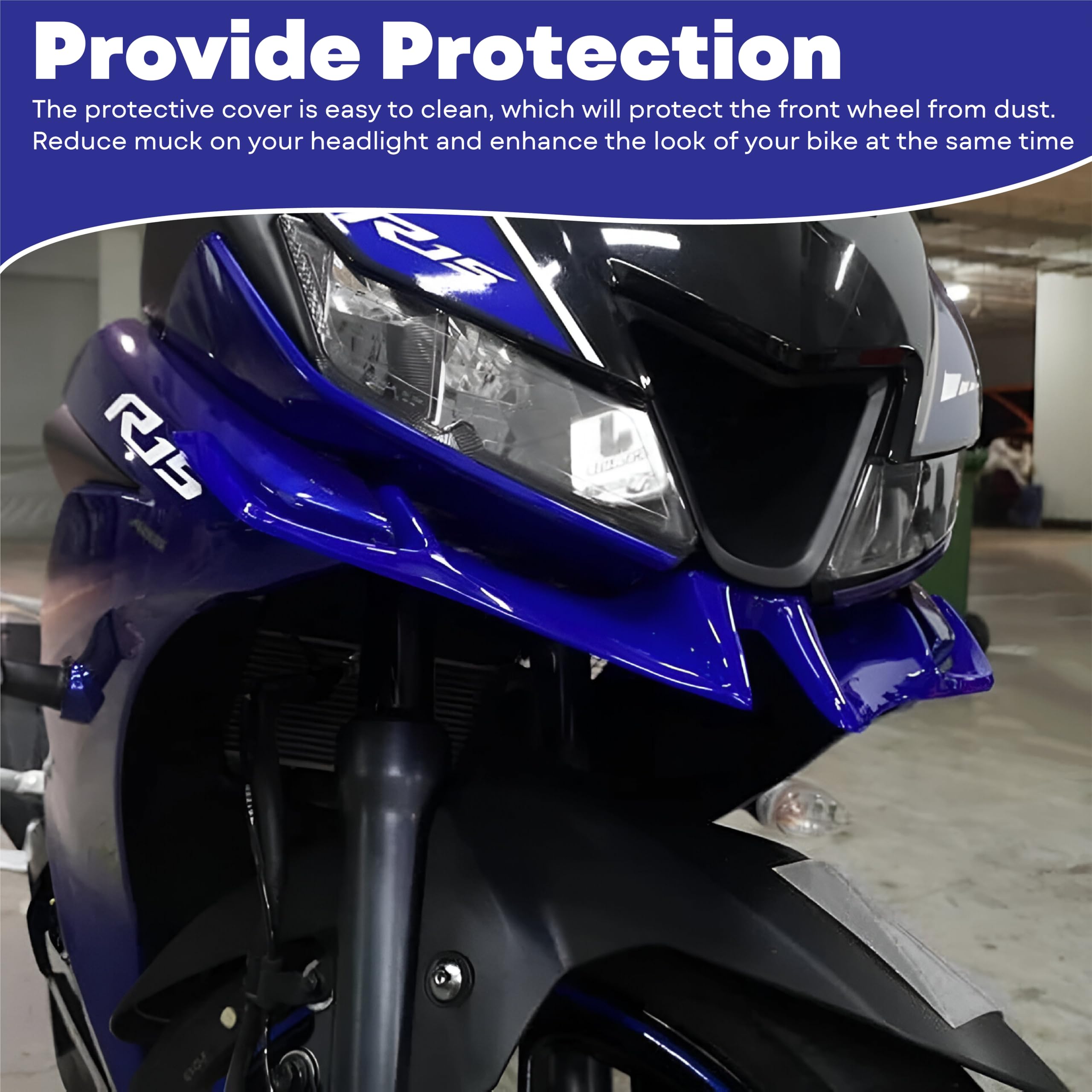 MIKANIX Flexible Large Winglet for Yamaha R15 V3